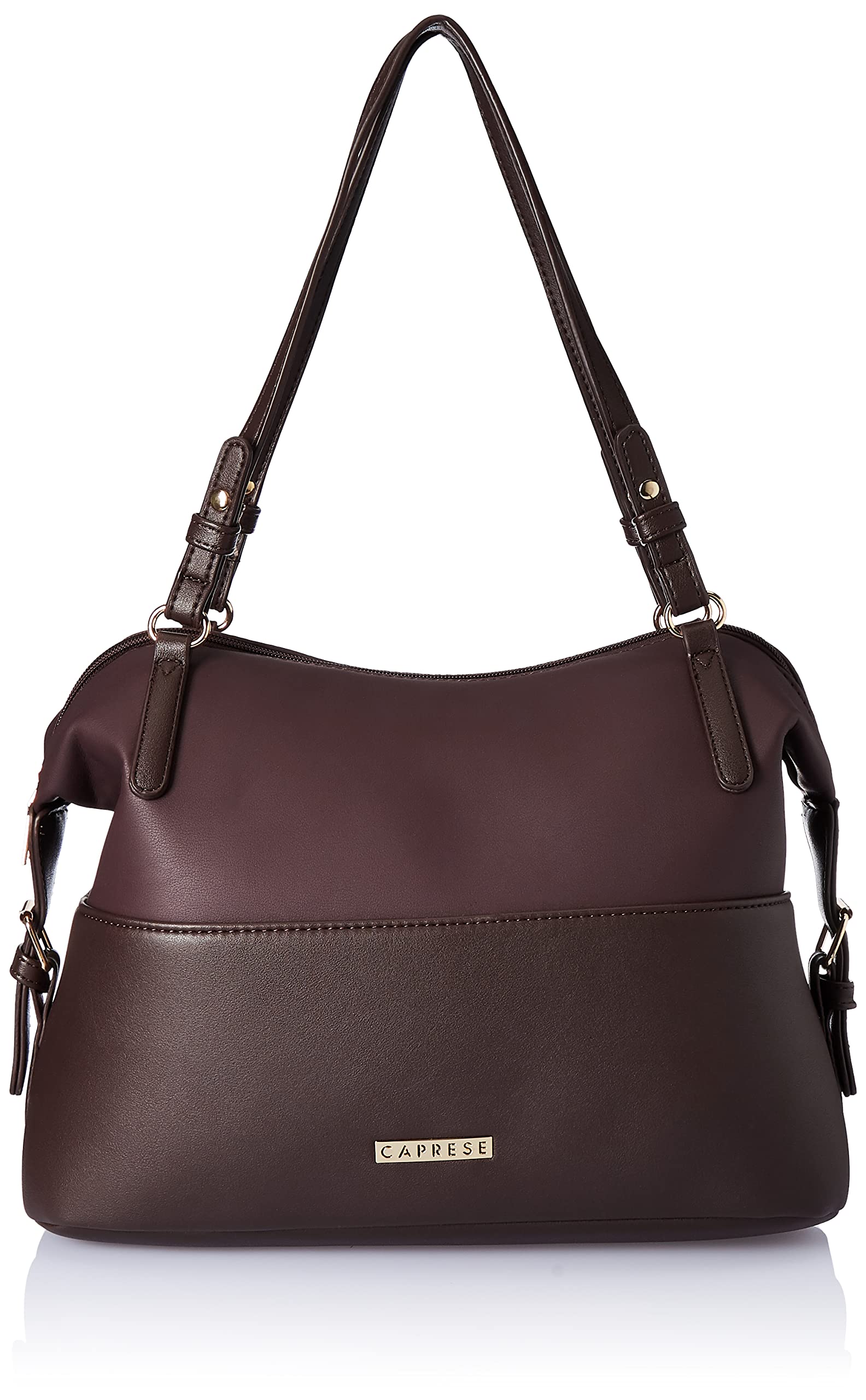 Caprese womens OONA S Large BROWN Satchel (B09FT2XDXM) Amazon Price History, Amazon Price Tracker