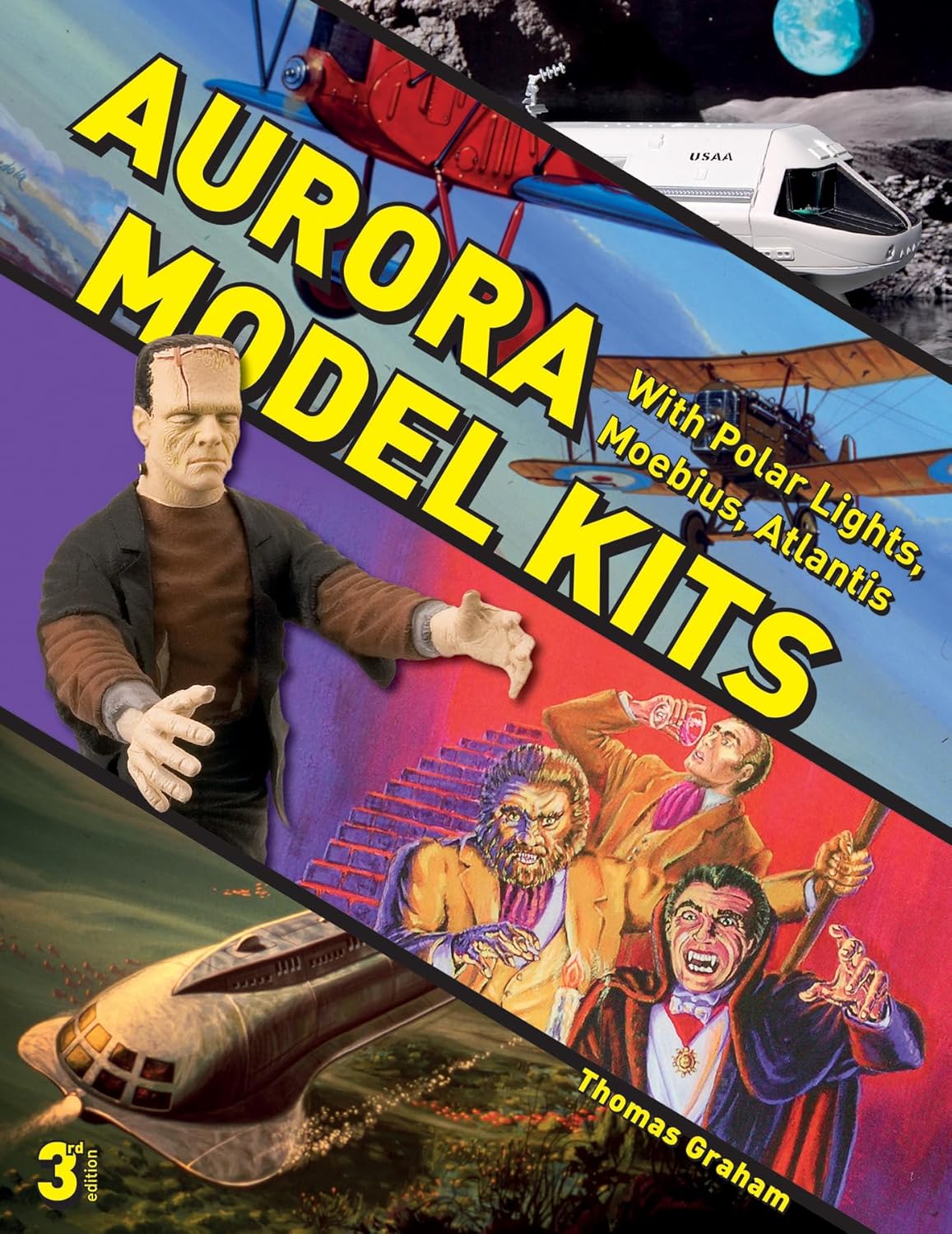 Aurora Model Kits With Polar Lights, Moebius, Atlantis Graham, Thomas