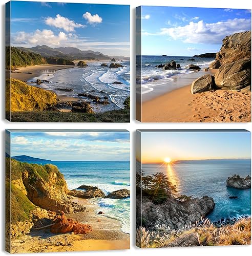 Miniatura 265 de Arte de pared de naturaleza con plantas verdes, decoración de pared de hojas botánicas tropicales, impresiones en lienzo para dormitorio, Hoja