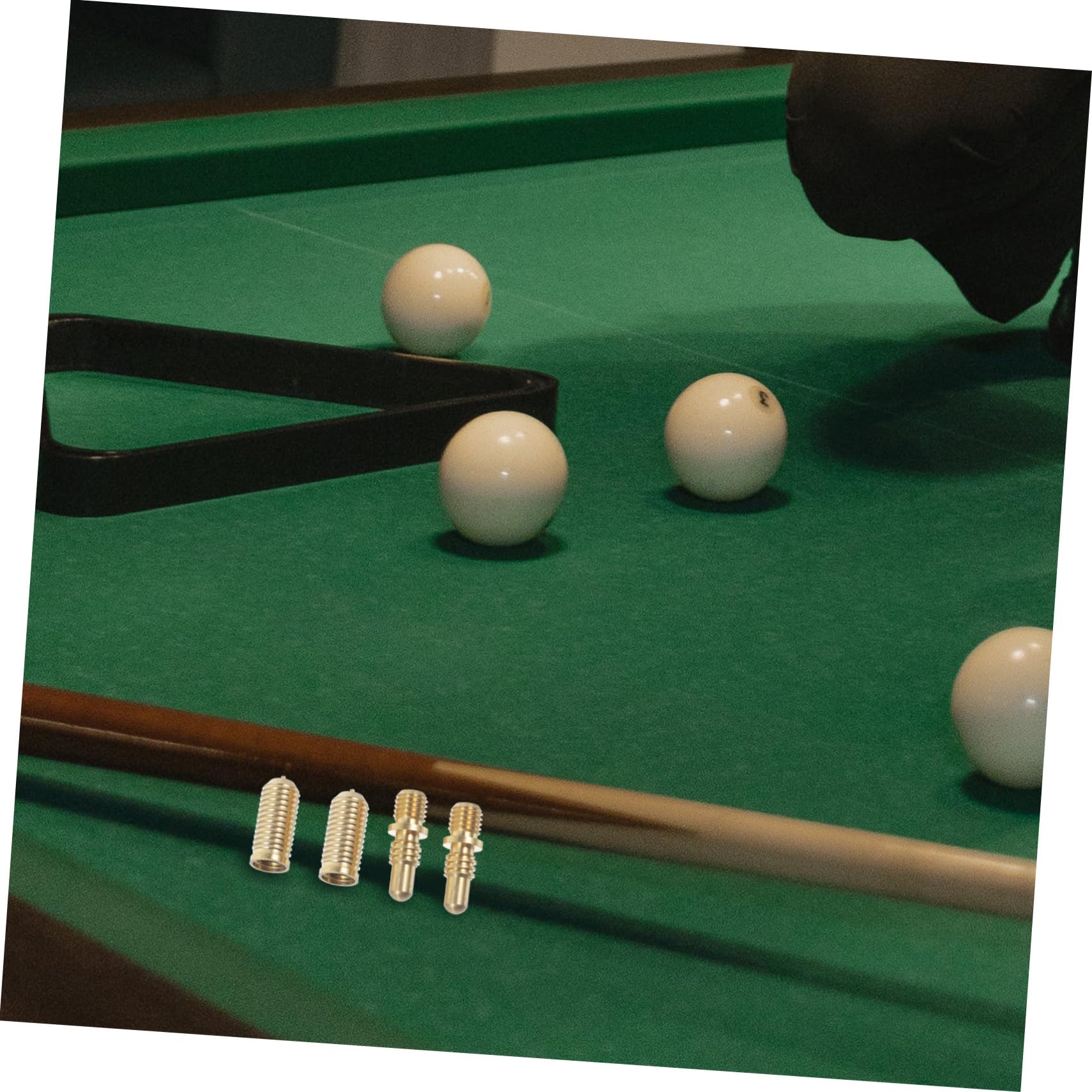 Set 2 Viti in Rame Resistenti per Giunzione Stecca da Biliardo