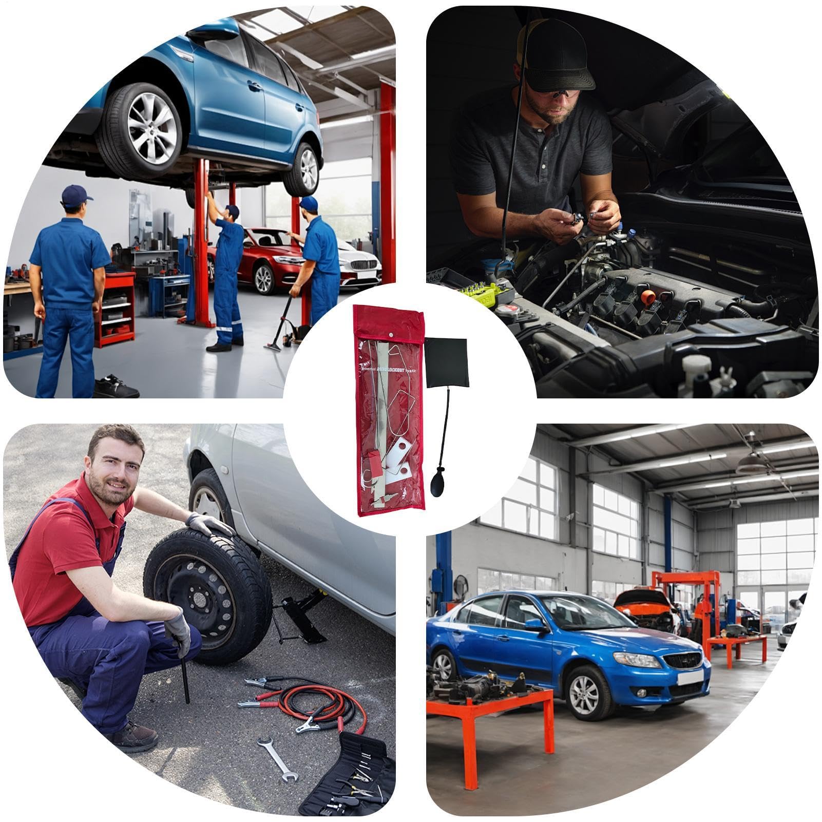 Set di leve per auto Smontaggio Dei Pannelli Delle Porte Veicolo In | Urgente Kit completo 12X Heavy Duty per auto con rompivetro e attrezzi per rimozione pannell
