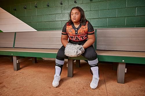 Miniatura 6 de Mizuno Pantalón de sóftbol Fastpitch con cinturón para niña