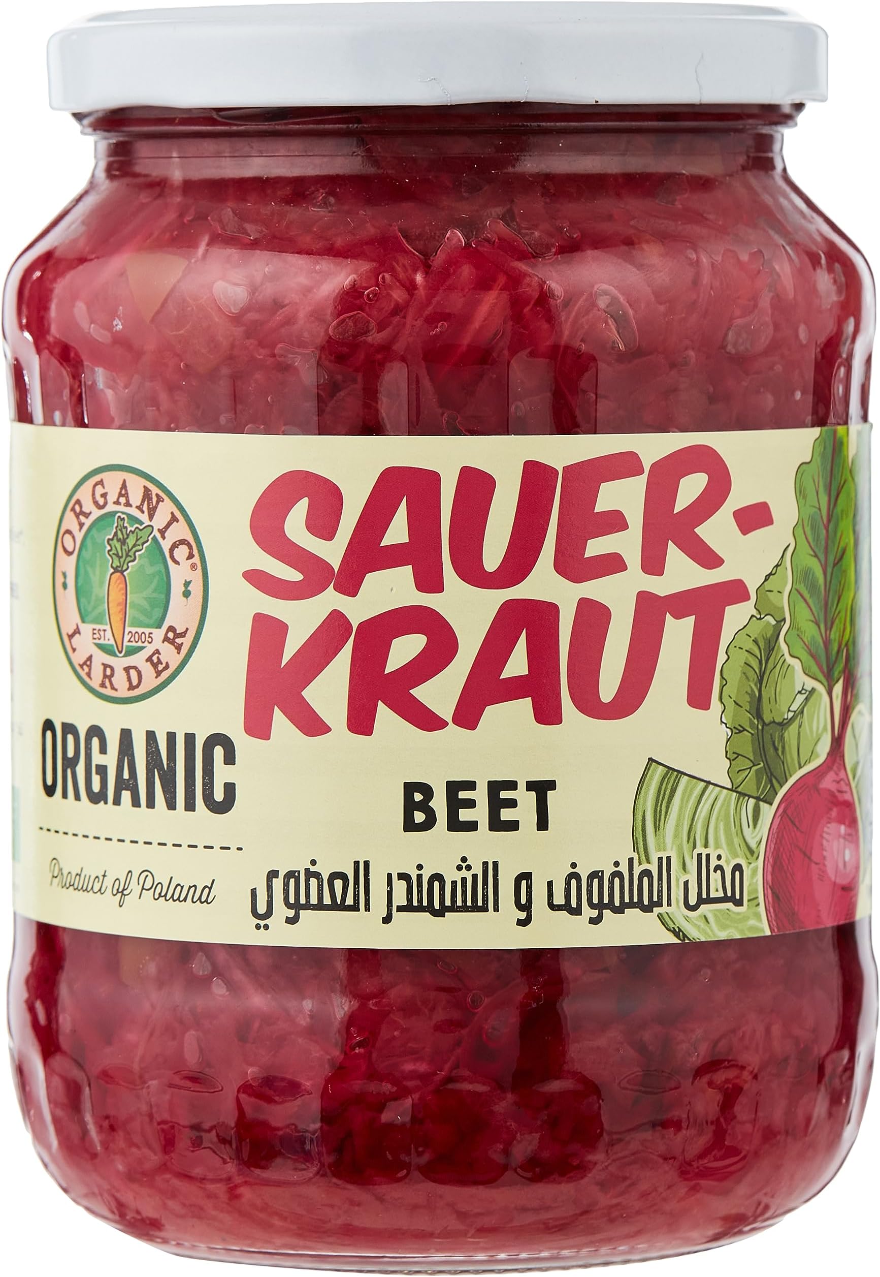 BEET SAUERKRAUT 680G