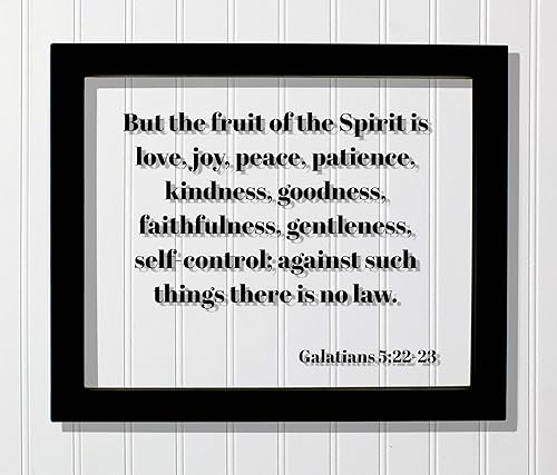 Miniatura 1 de Galatians 522-23 - But the fruit of the Spirit is love, joy, peace, patience, kindness, goodness, faithfulness, gentleness, self-control against