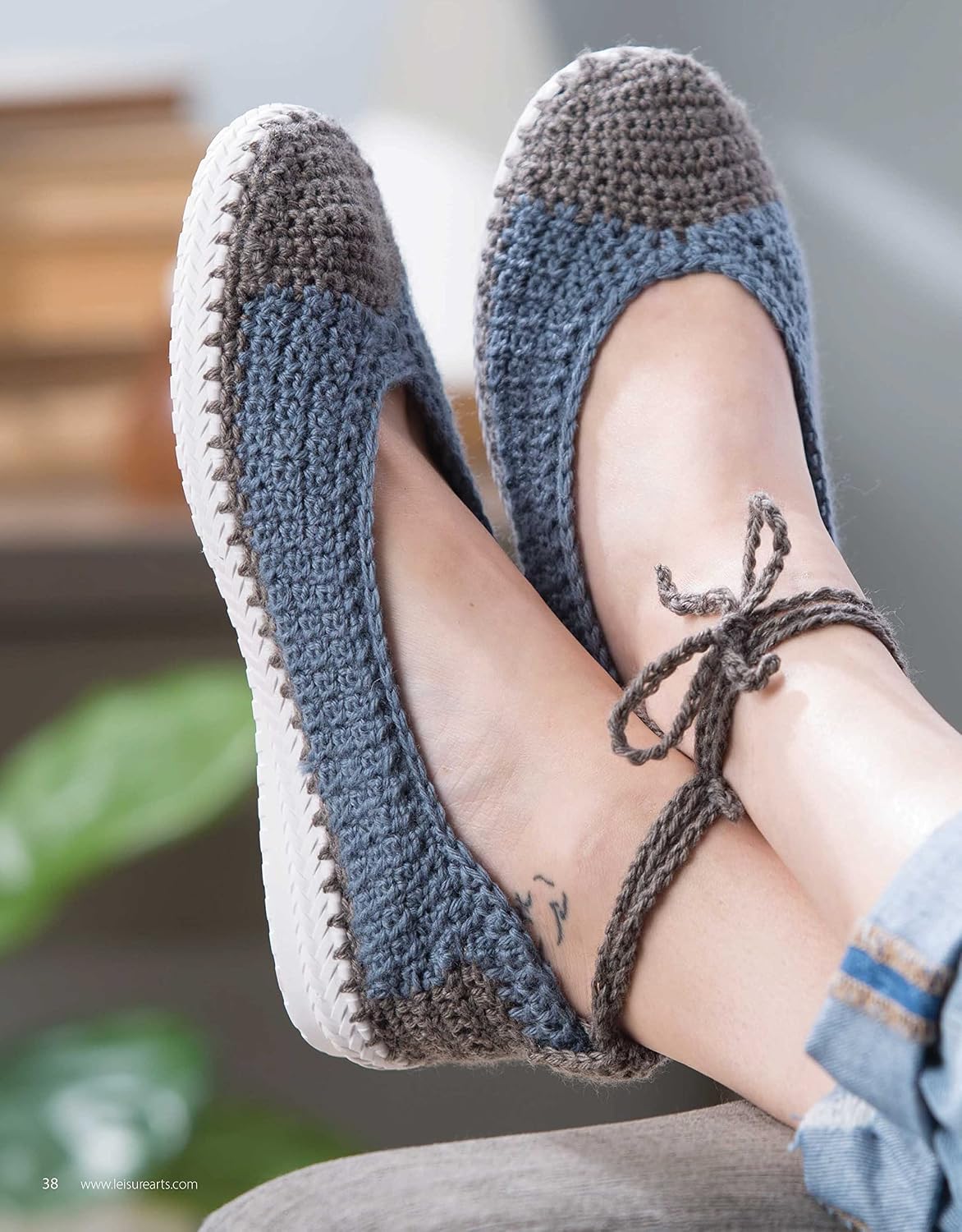 Leisure Arts Crochet Shoes Crochet Book