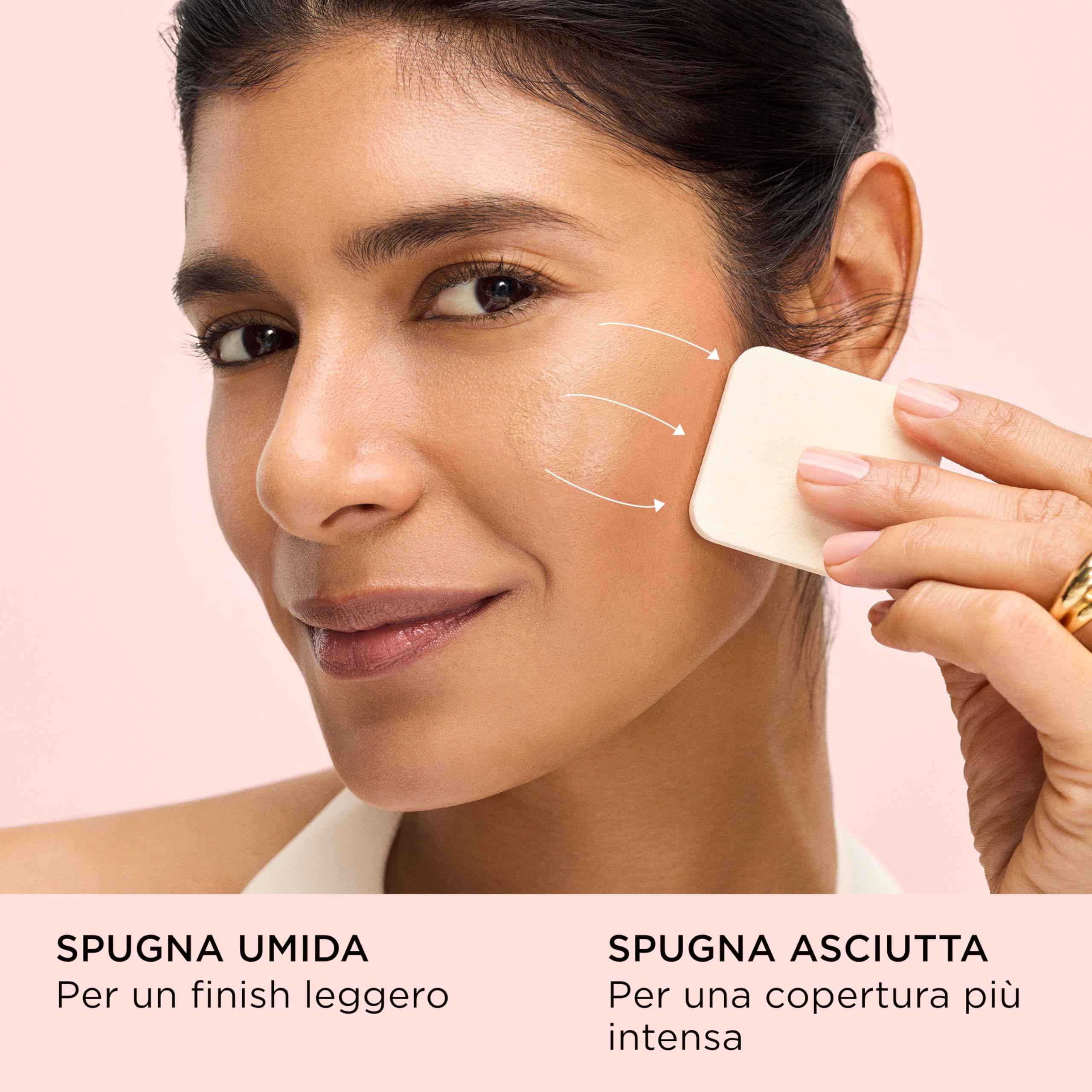 Elizabeth Arden - Flawless Finish Sponge-On Cream Makeup, Fondotinta Coprente in Crema dal Finish Luminoso, Formula Idratante con Diamond Powder e Microsfere, Fondotinta Compatto in Più Tonalità, 23g