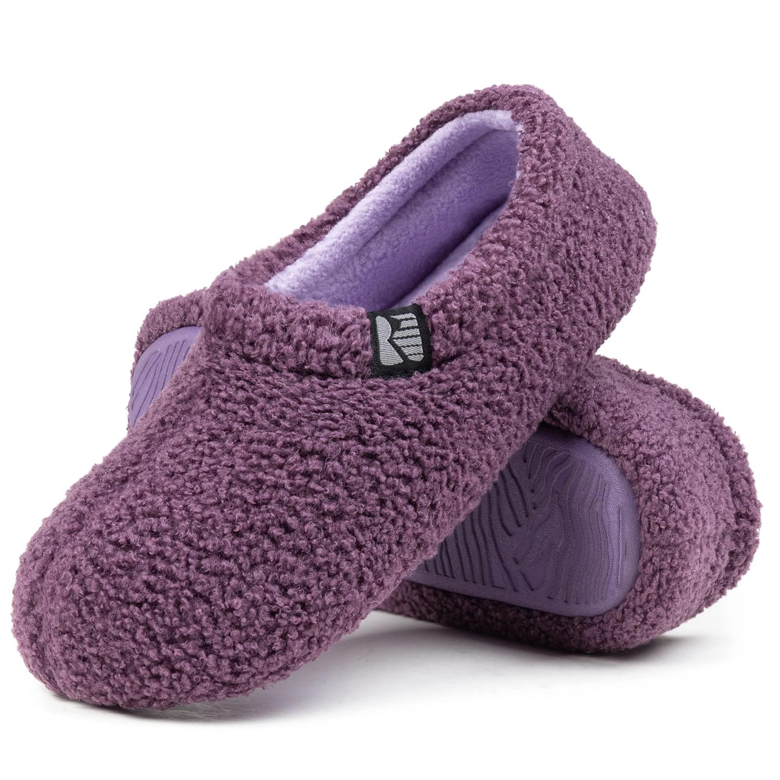 RockDoveWomen's Teddy Fleece Closed Back Indoor Slipper