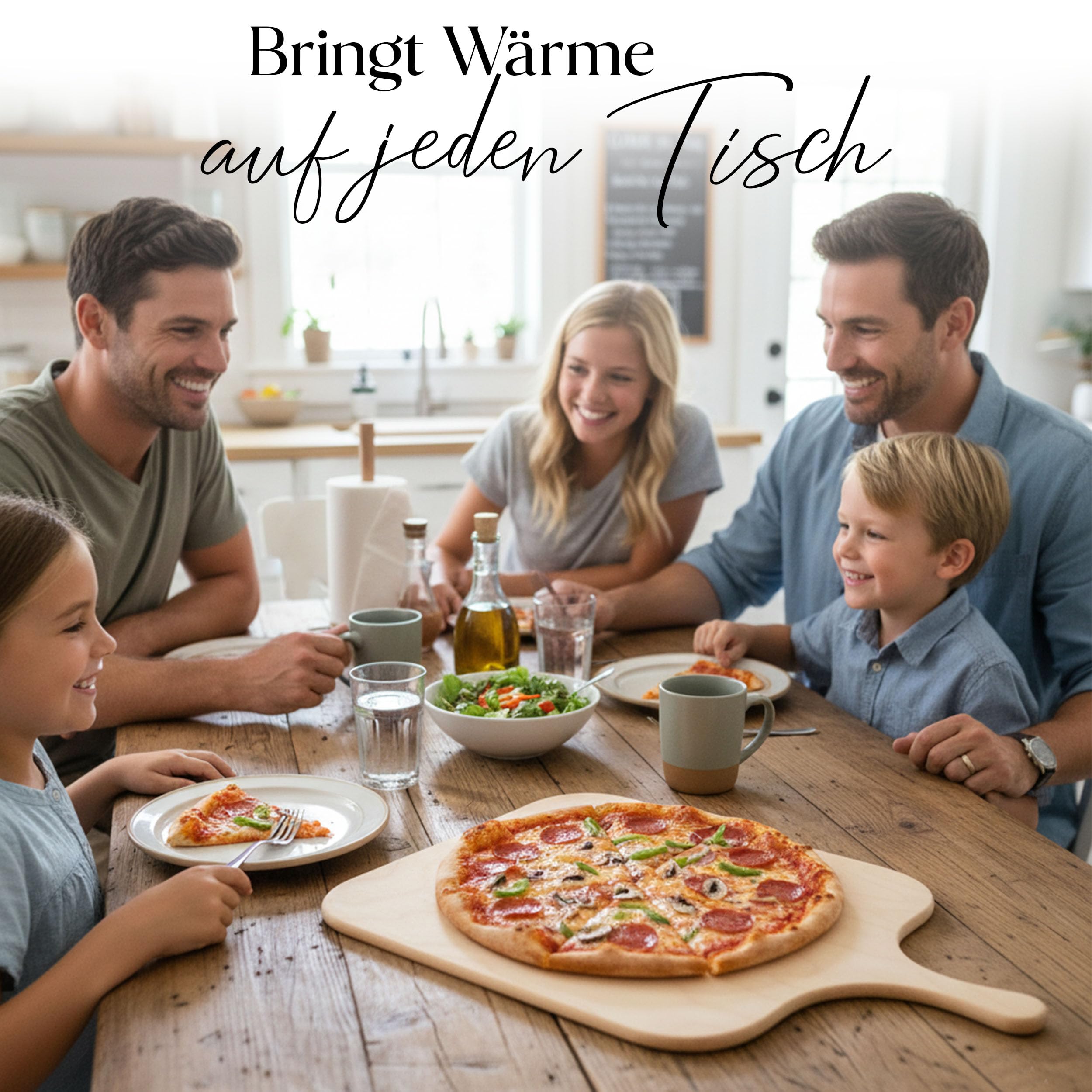 Die Schreiner - Christoph Siegel Plateau à tarte flambée en kit de 20- pratique & robuste - Grandeur L