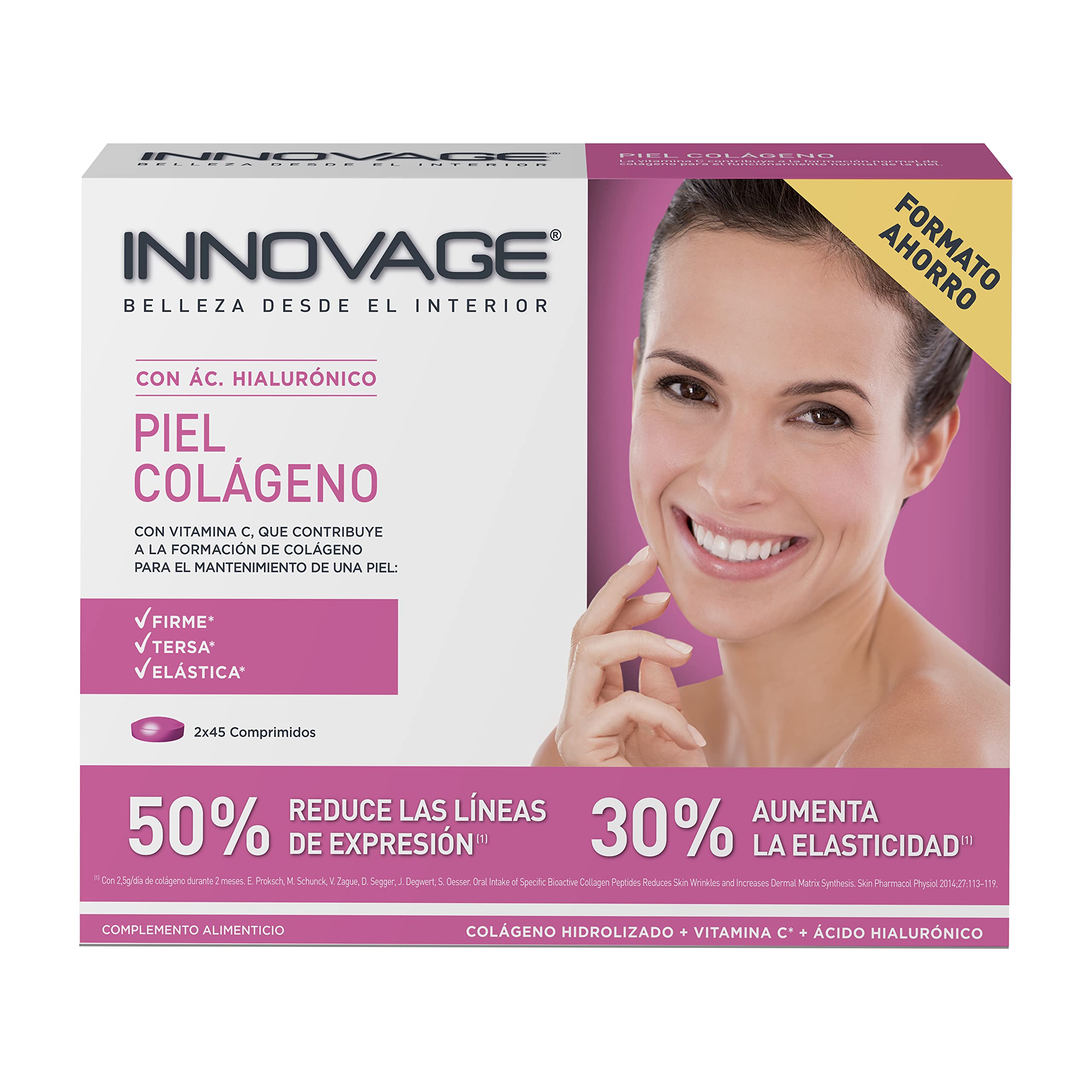 INNOVAGE Piel Colágeno 90 comprimidos