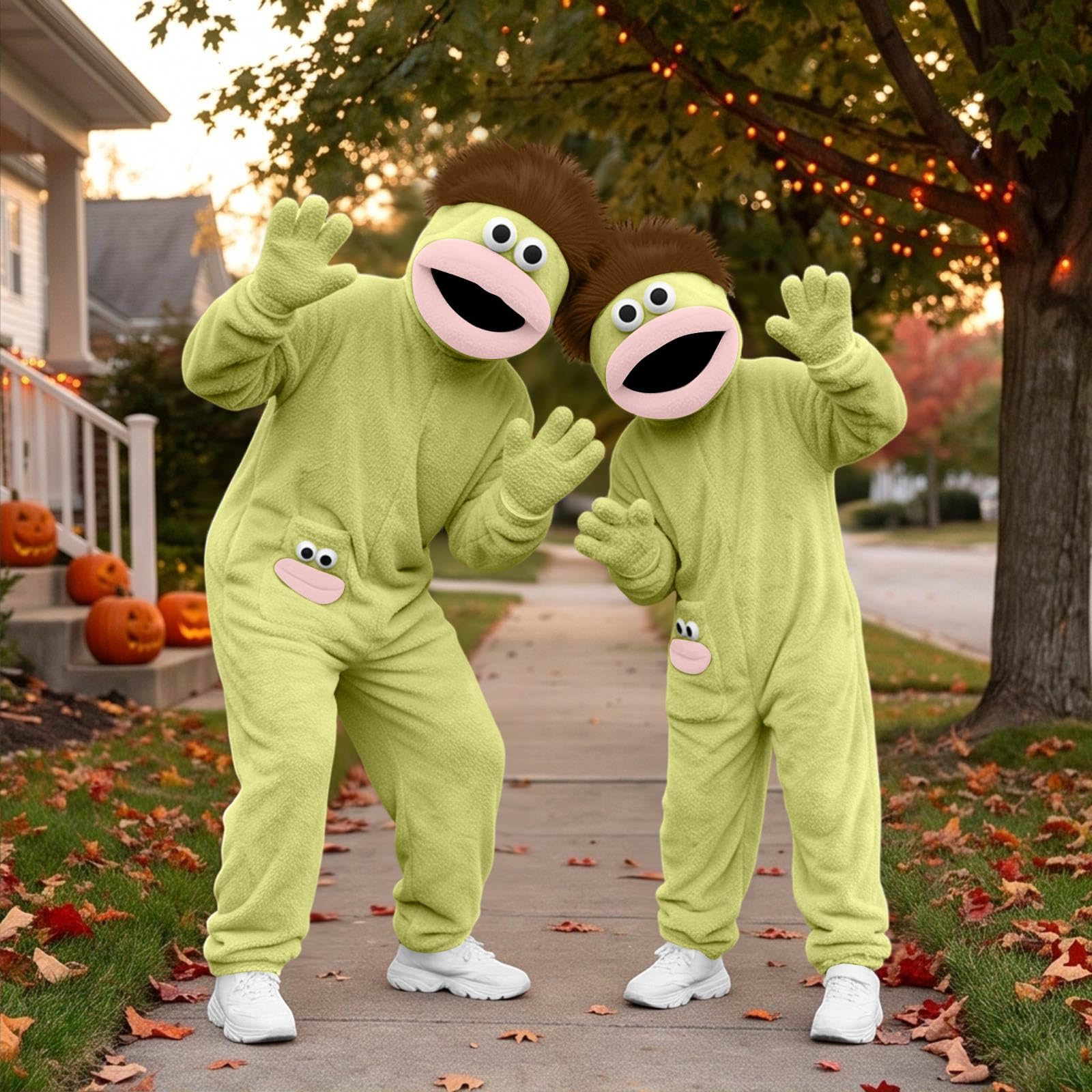 Generisch Silly Onesie Erwachsene Monster Pyjama Kuschelanzug für Cosplay