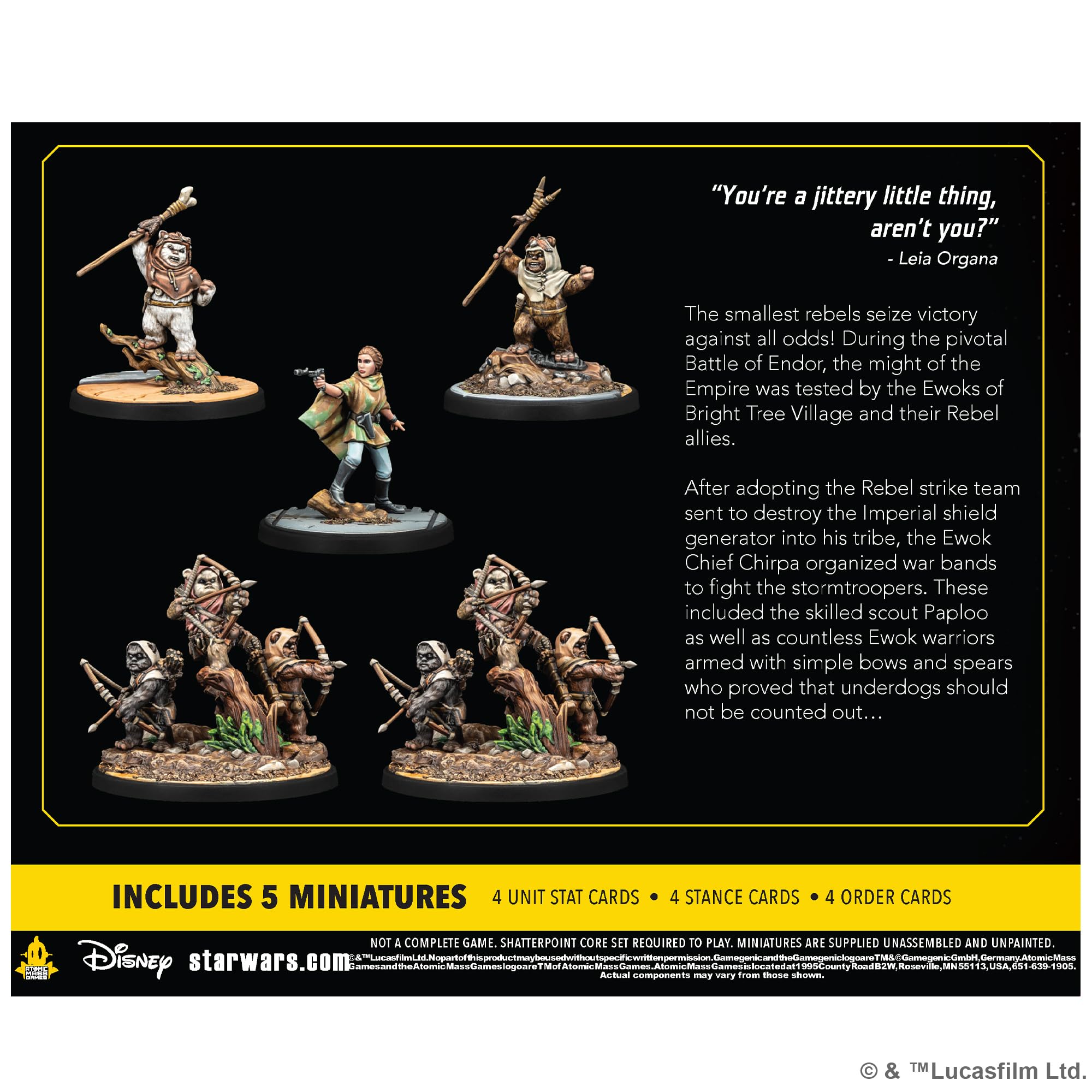 ATOMIC MASS GAMES Star Wars: Shatterpoint EE Chee WA Maa! Squad Pack