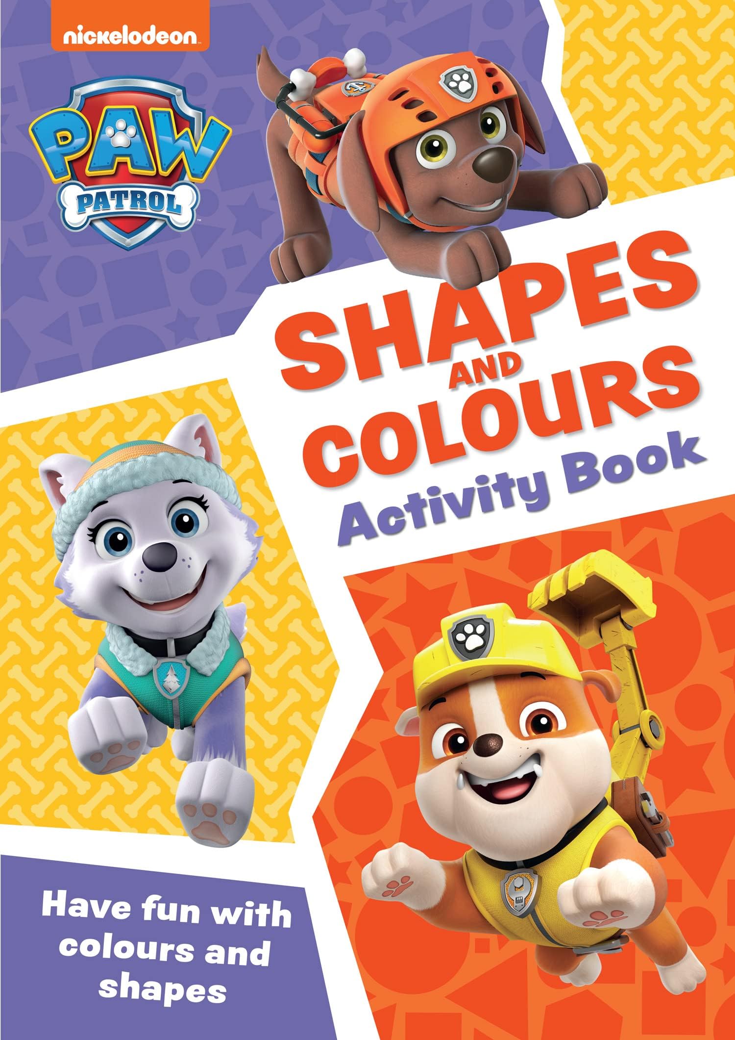 PAW Patrol Shapes and Colours Activity Book: Have fun learning to read, write and count with the PAW Patrol pups
