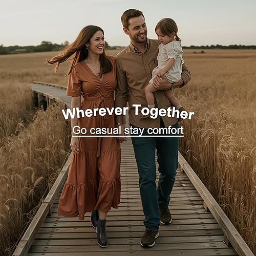 Miniatura 8 de Jeossy Botines de tacón grueso y bajo para mujer