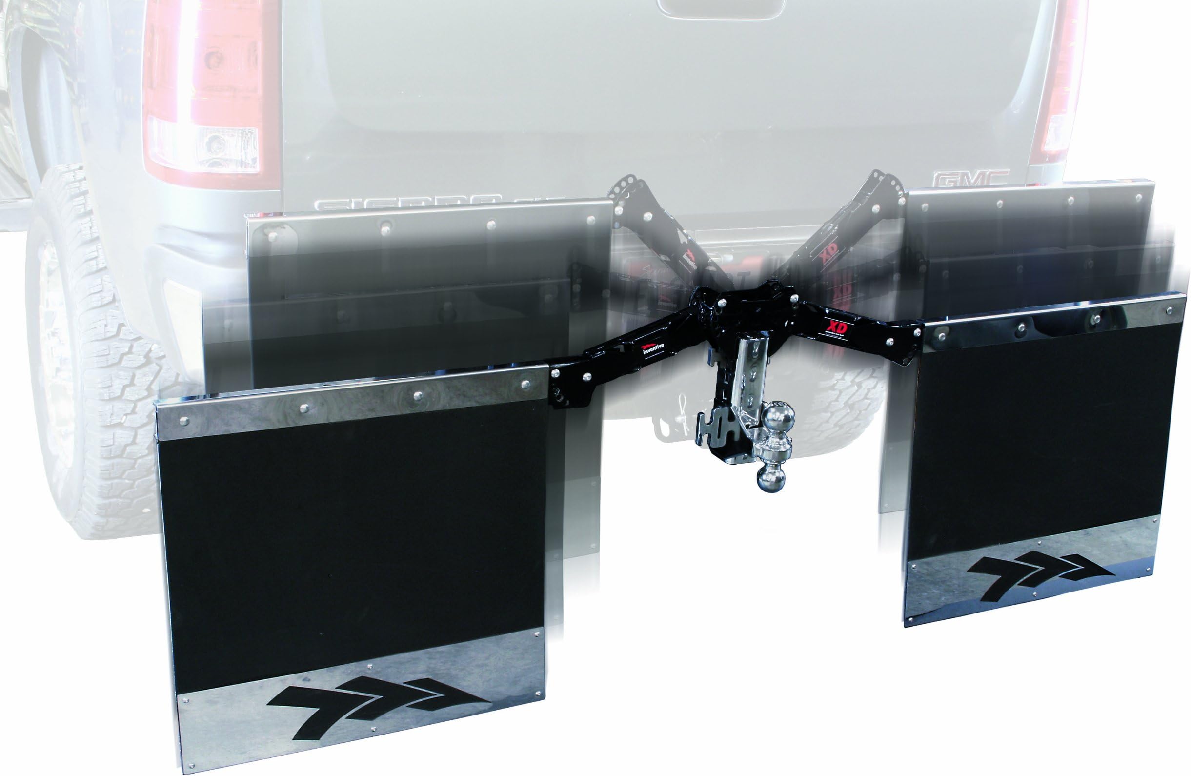 Removeable Mud Flap Fits All Pickups with 2"X2" Standard Receivers. Made in USA