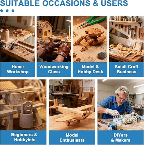 Miniatura 5 de 4 Inch Mini Disc Sander with Variable Speed 6000 RPM, Electric Small Hobby Disk Sander with Forward & Reverse Function, Sanding Disc Machine for