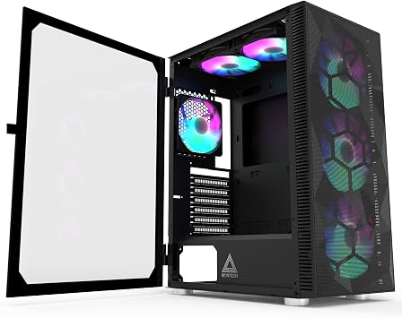 Montech X3 Mesh Midi-Tower, DRGB, Tempered Glass -schwarz