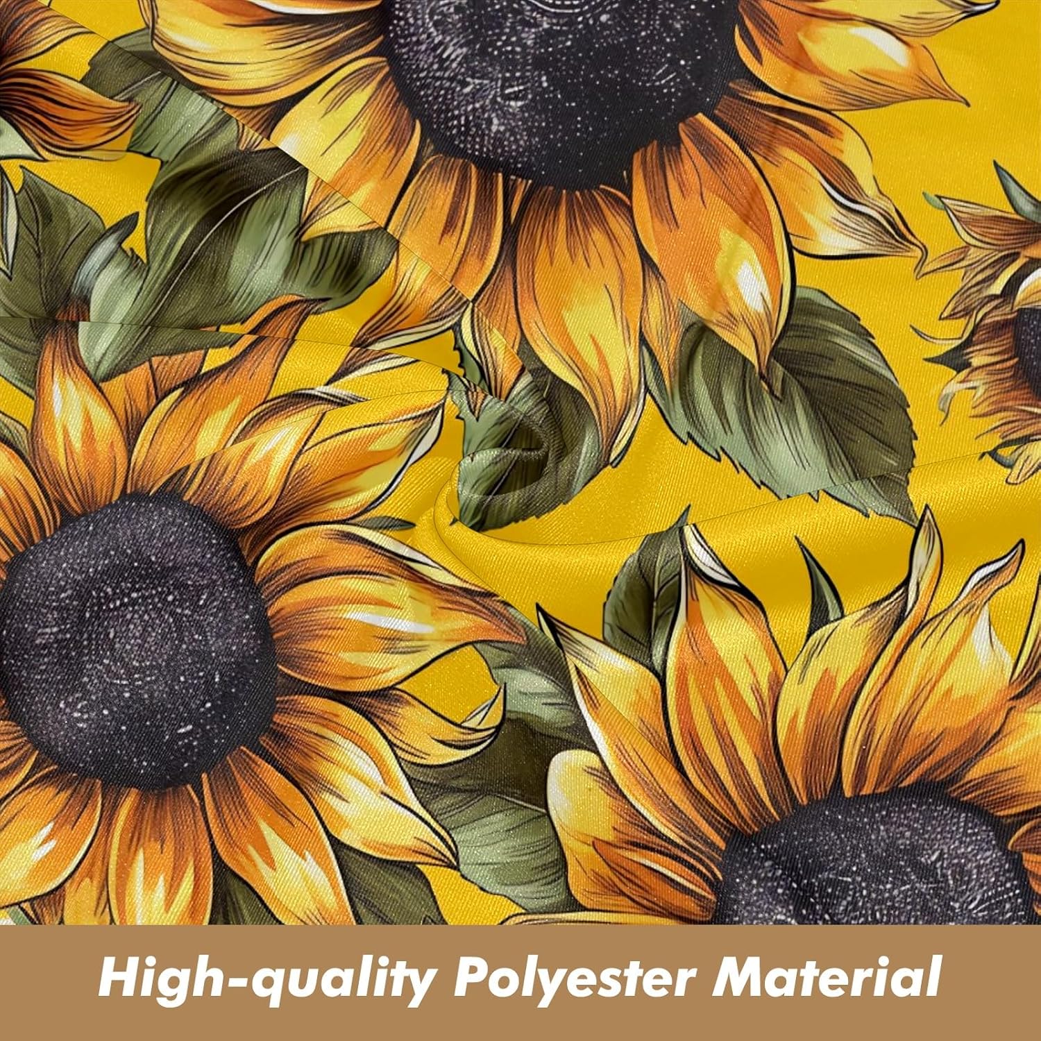 Multiple Sunflowers Couch Cover for 3 Cushion Sofa Covers for Pet Dogs Cats Washable