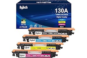 HP 130A Toner Cartridge Replacement: CF350A CF351A CF352A CF353A