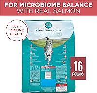 Vista 5 de Purina ONE Alimento seco natural para gatos, Tender Selects mezcla con salmón real, bolsa de 16 libras