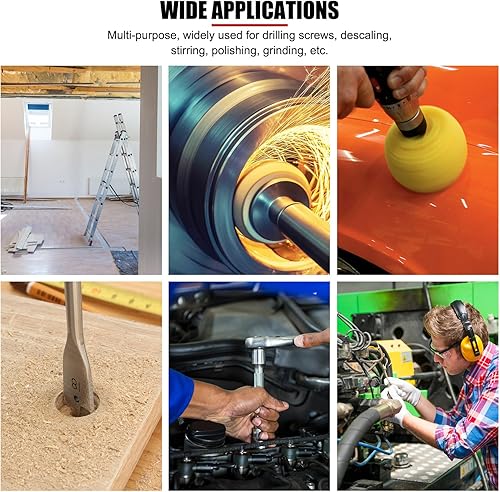 Miniatura 4 de EVTSCAN Destornillador de aire, potente pistola de impacto profesional neumática, herramientas industriales KP810PN (EE. UU.)