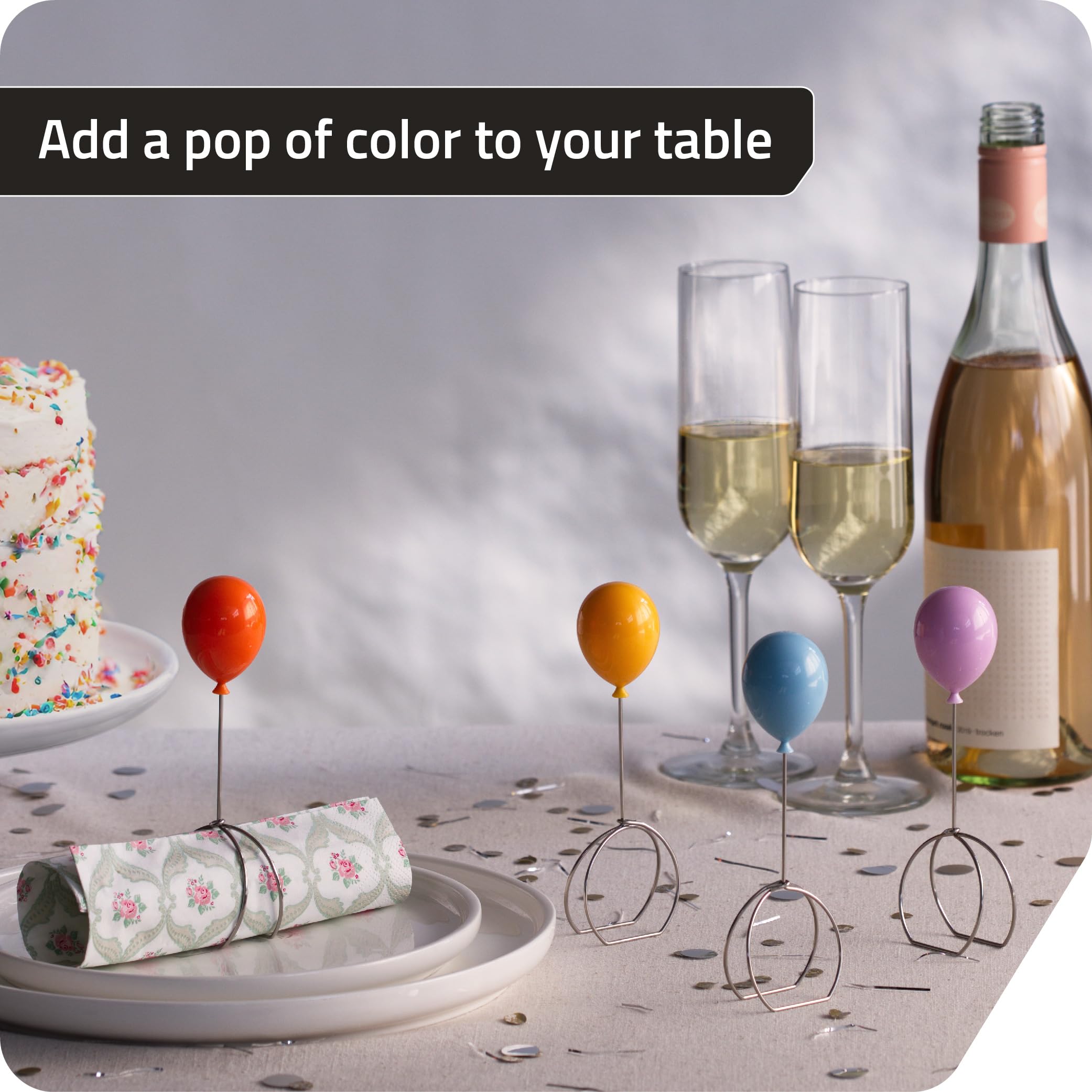 CLEENTABLE Serviettenringe Set Mit 12 Stück – Pastellfarbene Tischdeko Aus Epoxidharz Für Hochzeit, Party & Alltag