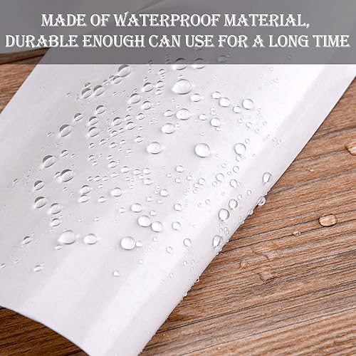 Miniatura 5 de 100 piezas de papel de liberación de pintura de diamante de doble cara, papel de repuesto antiadherente, 5.9 x 3.9 pulgadas