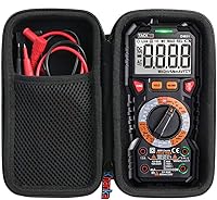 Vista 2 de khanka Estuche de viaje rígido de repuesto para multímetro digital KAIWEETS TRMS 6000 cuentas, rango de medición de corriente de voltaje CA/CC