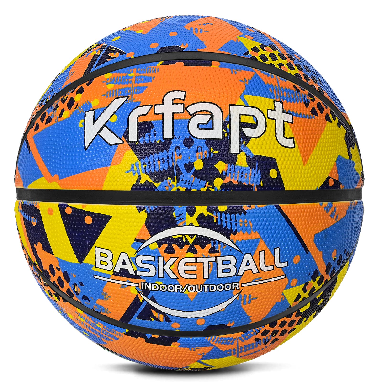 Mini ballon de basket pour enfant - Taille 5 - Idéal pour les jeunes mains des enfants - Pour l'entraînement - Ballon de basket souple avec surface adhérente