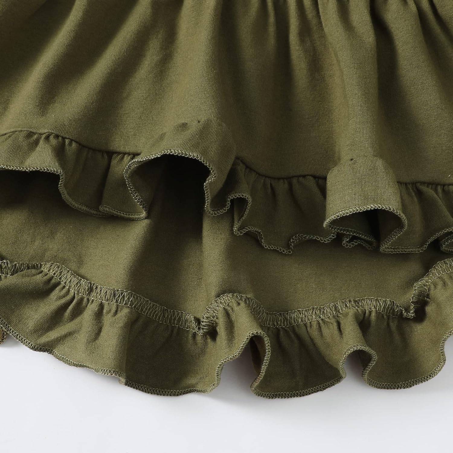 Kucnuzki Baby Girl Clothes Toddler Girl Outfit Ruffle Sleeve Shirt Floral Pant Set Fall Winter Clothing for Girl - Image 5