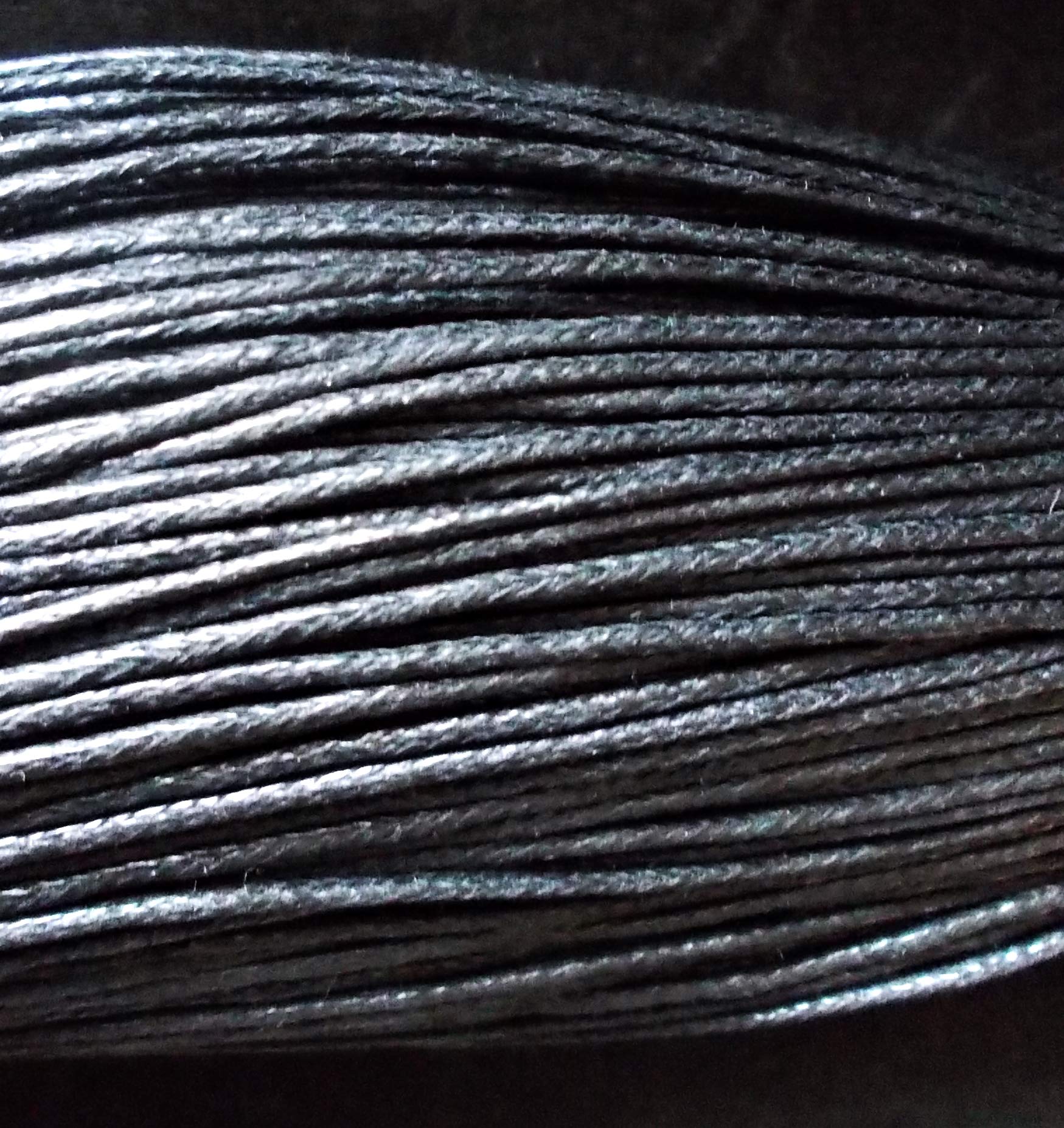 Mart-Mon1mm Waxed Cord Cotton 15m - Bracelets, Necklaces, Jewellery Thread, Shamballa Macrame, Multicolor (1MM15MCC)