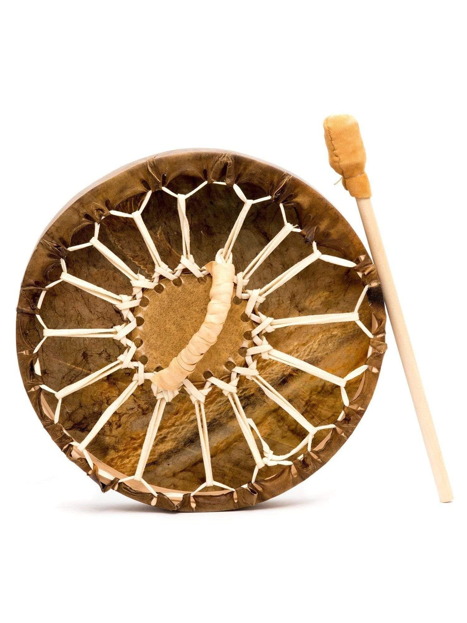 Soaring Eagle Elk Hide Hand Drum - 15