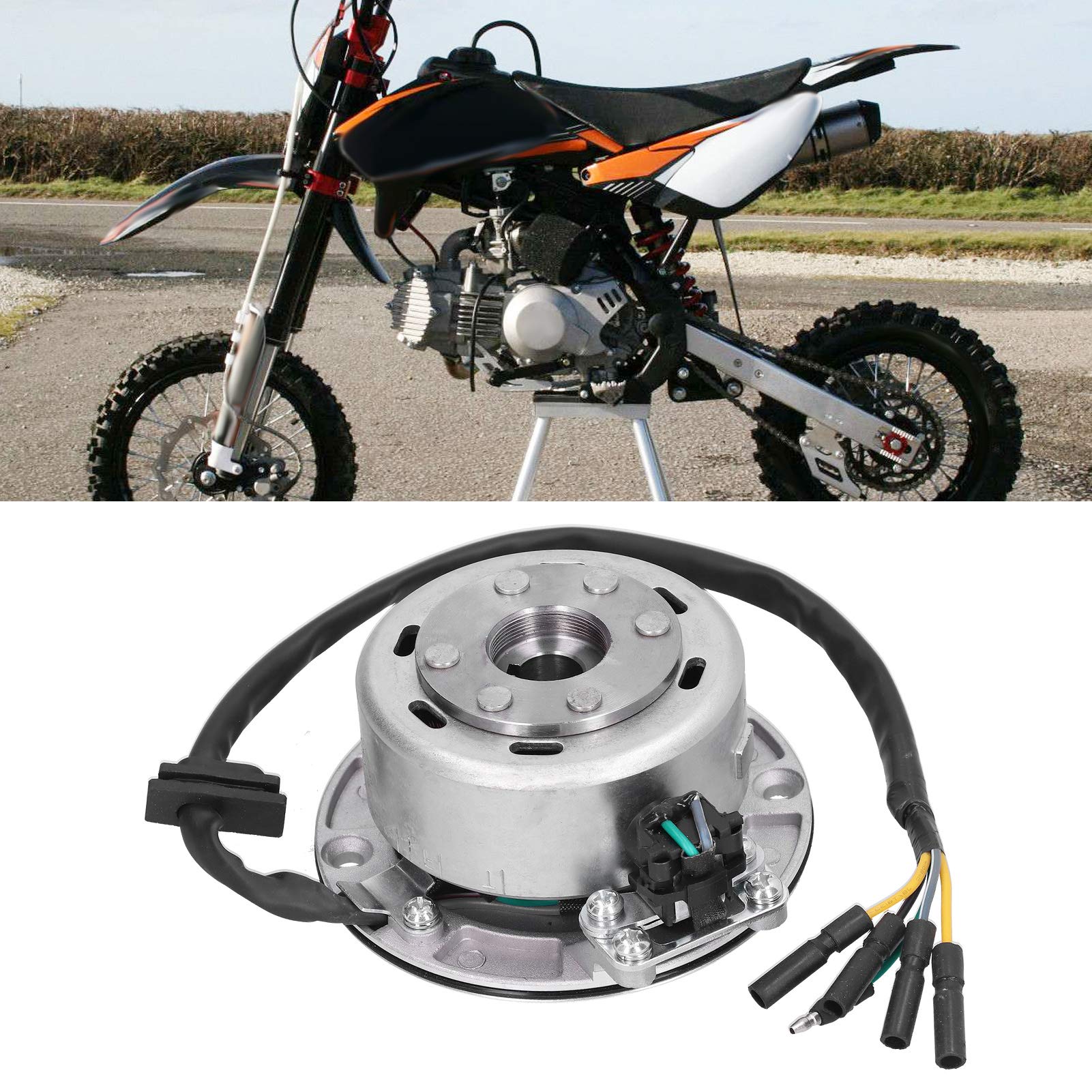 Magneto Stator Plate & Flywheel Roller For YX 150cc 160cc Pit Pro Trail Dirt Bike - BLYGO (Automatic)