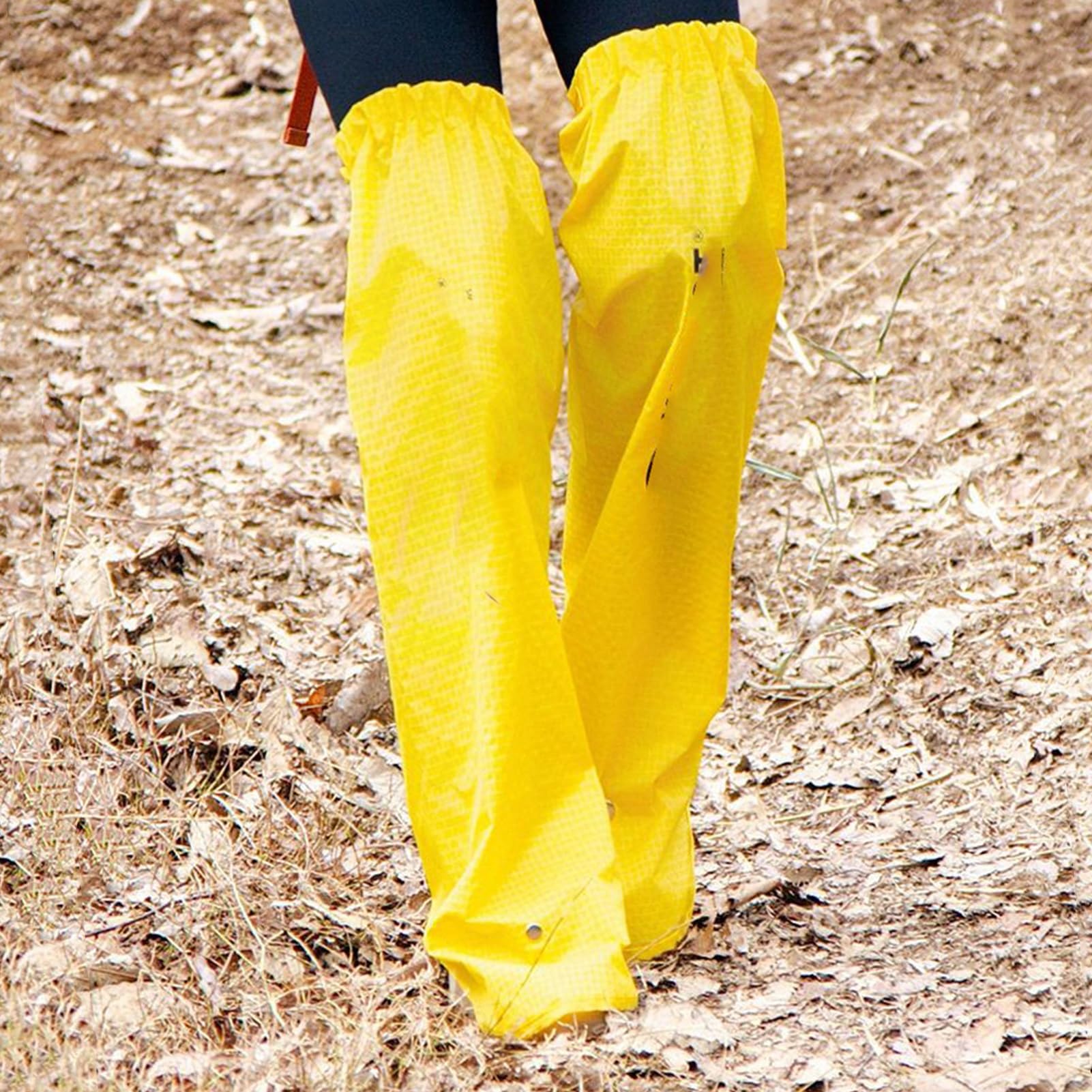 Genérico Polainas For Senderismo, For Nieve Con Bolsa De Almacenamiento, Ajustables Y Ligeras For Caza, Montañismo(Color5,M)