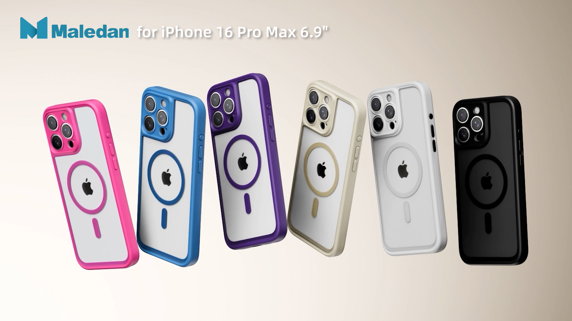 Amazon.com: Maledan Innovative Case for iPhone 16 Pro Max