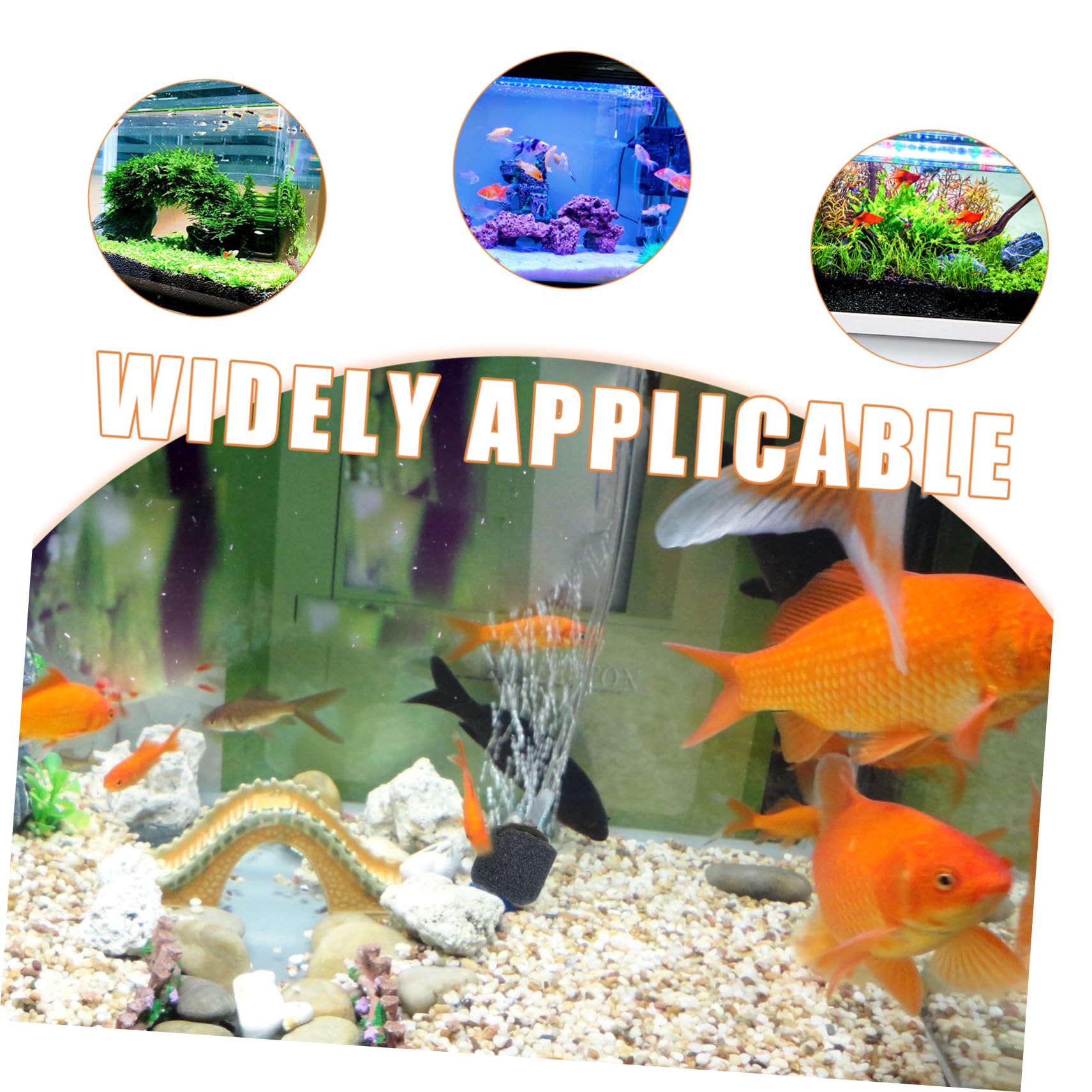 Bomba de Aire para Acuarios Pequeños Compresor Silencioso de USB para Peceras Equipamiento de Acuario de Plástico Compacto y