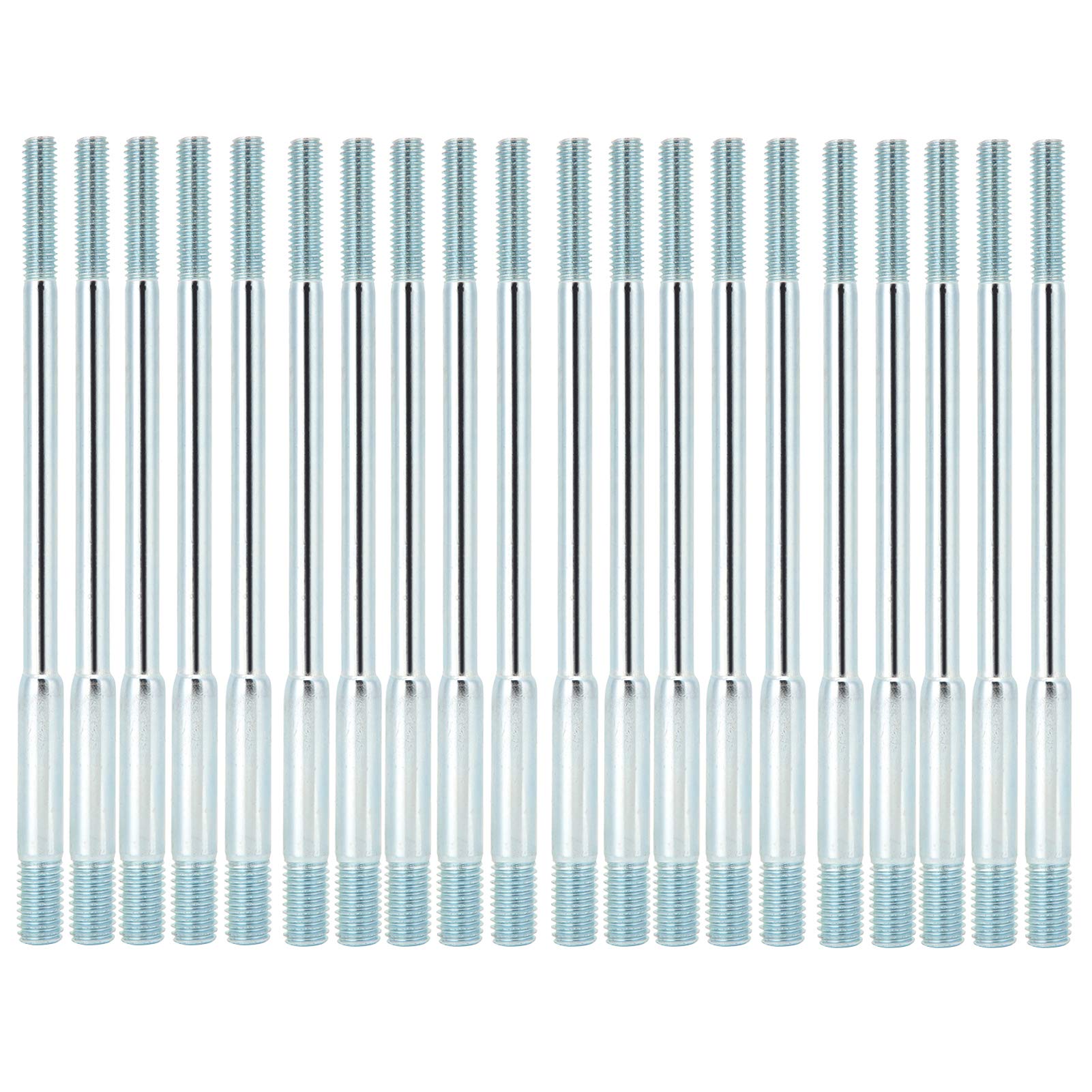 Tissting Zylinderstehbolzen M6 - 20 Stück 8x135mm Für Motoren & Landwirtschaft