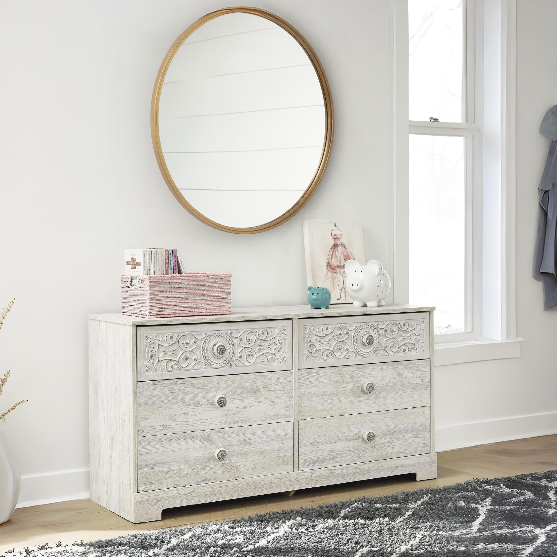 Amazon.com: Signature Design by Ashley Paxberry Boho Dresser