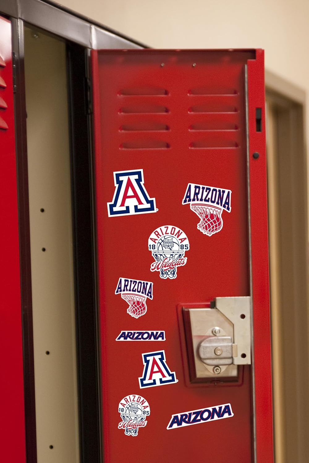 University of Arizona Basketball Vinyl Sticker Pack – 50 Waterproof Wildcats Decals for Laptop, Water Bottle, Tablet, Car, Skateboard & More – Officially Licensed Variety Set - Image 4