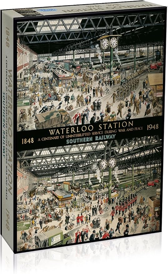 Gibsons Waterloo Station Jigsaw Puzzle (1000Pieces), Jigsaw Puzzles