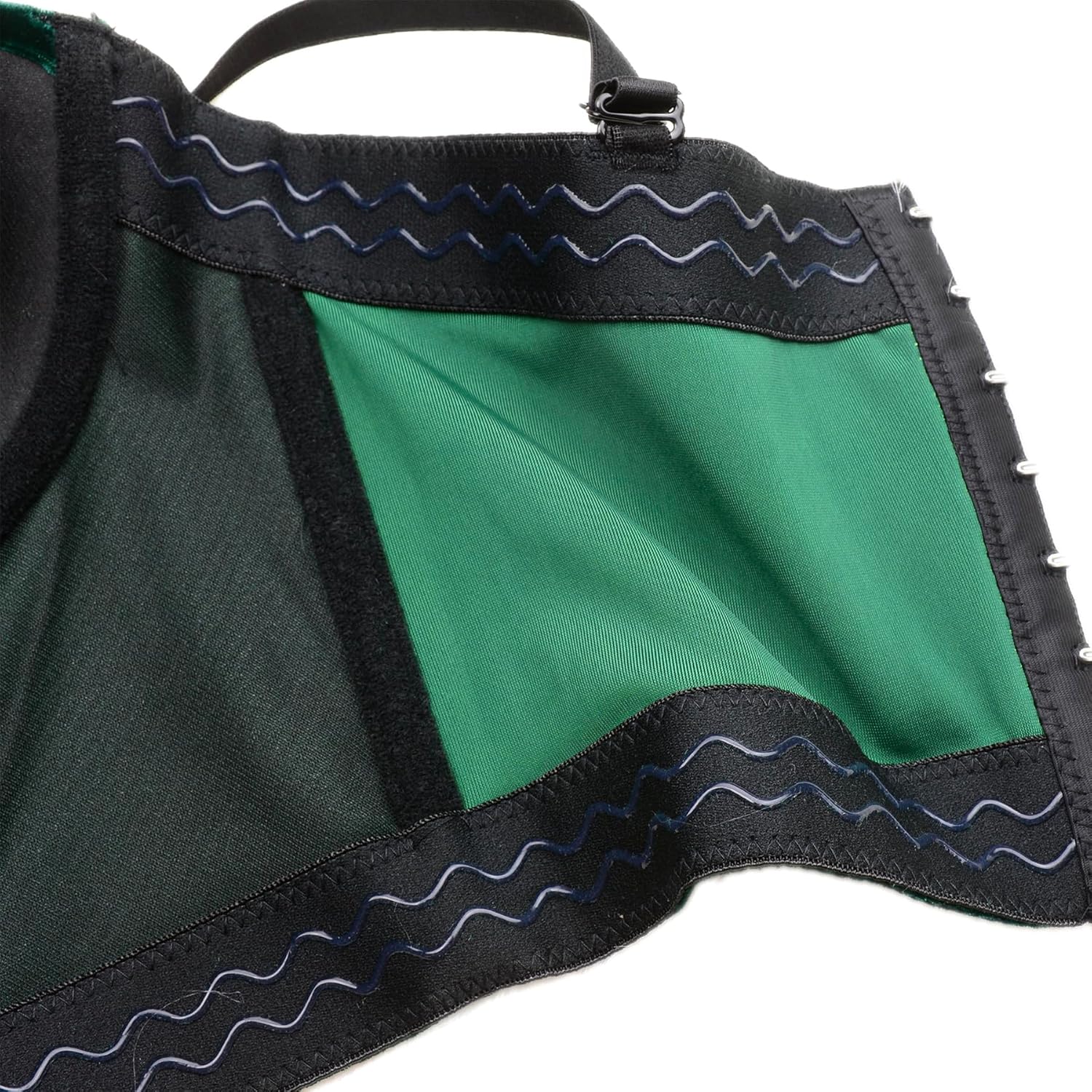 ELLACCI Velvet Soft Bustier Crop Top Push Up Women's Corset Top Bra Green - Image 8