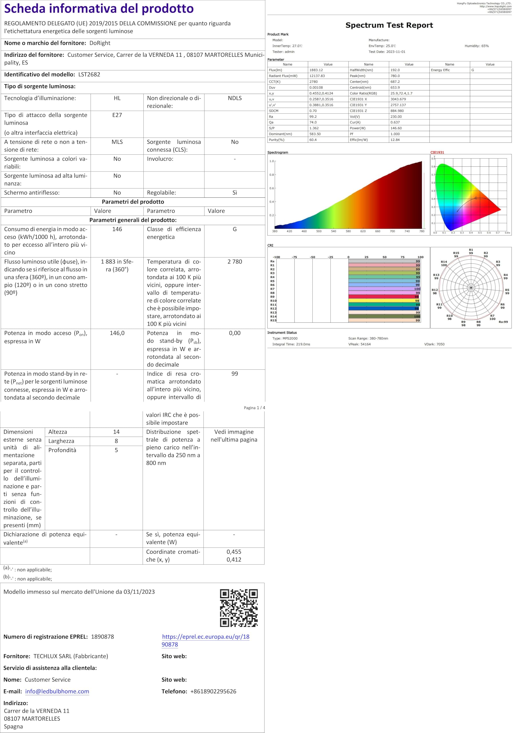 Lampadina a incandescenza tubolare trasparente E14 25W 24V