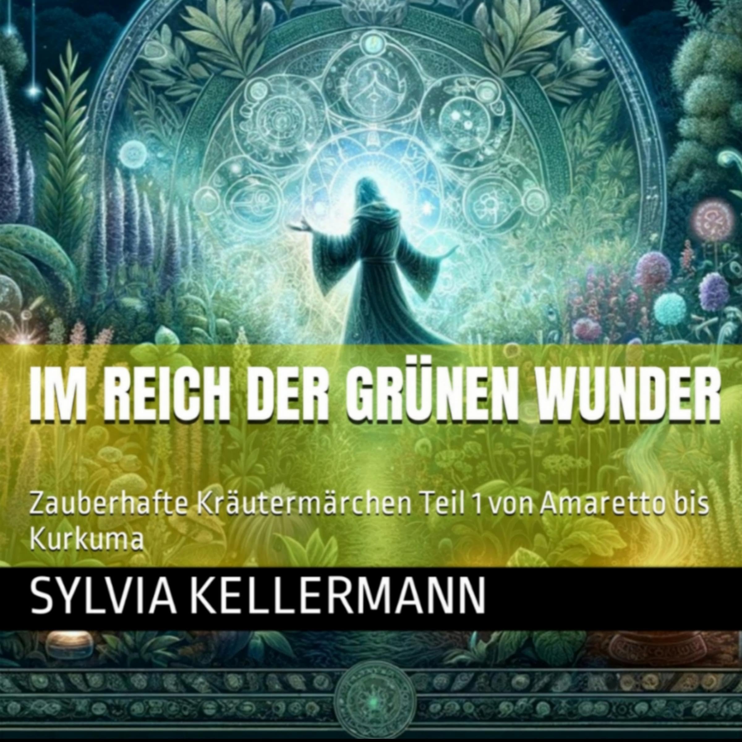 Cover art for Im Reich der Grünen Wunder [In the Realm of Green Wonders]: Zauberhafte Kräutermärchen Teil 1 von Amaretto bis Kurkuma [Magical Herbal Fairy Tales Part 1 from Amaretto to Turmeric]