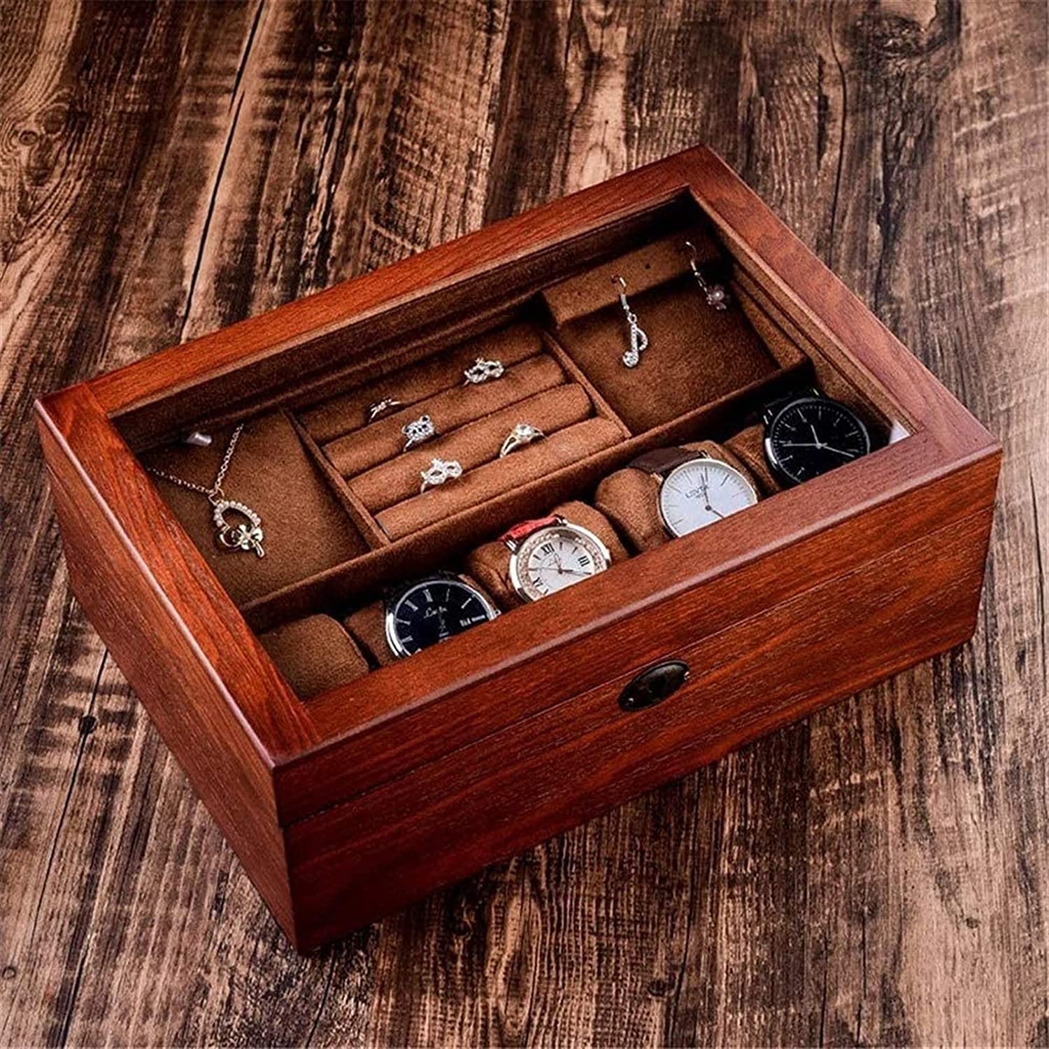 Scatola per occhiali da vista, contenitore per gioielli, scatola per esposizione di gioielli, cassetto, occhiali da sole, orecchini, organizer per uomini e donne