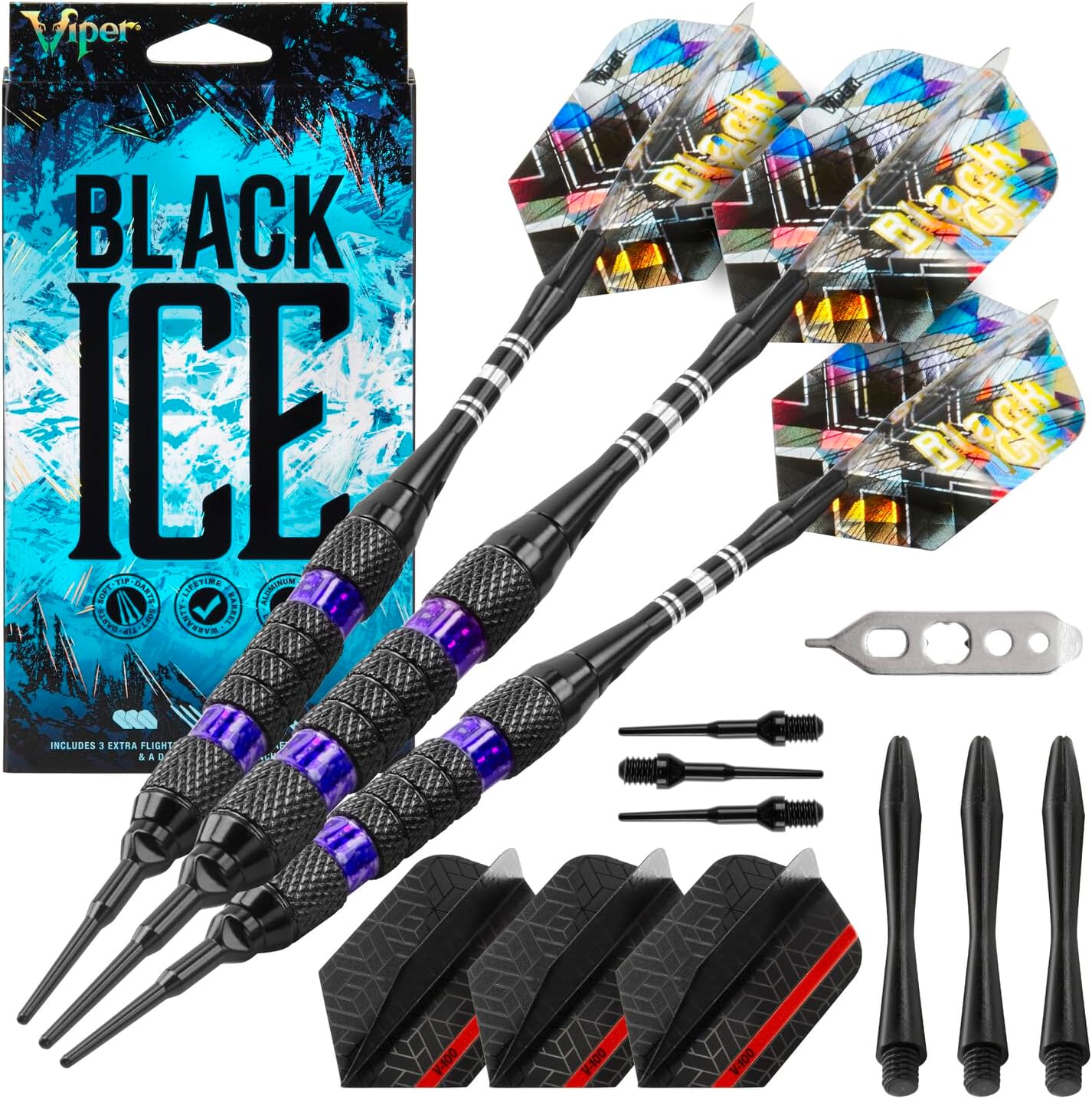 Viper by GLD Products Black Ice Soft Tip Darts