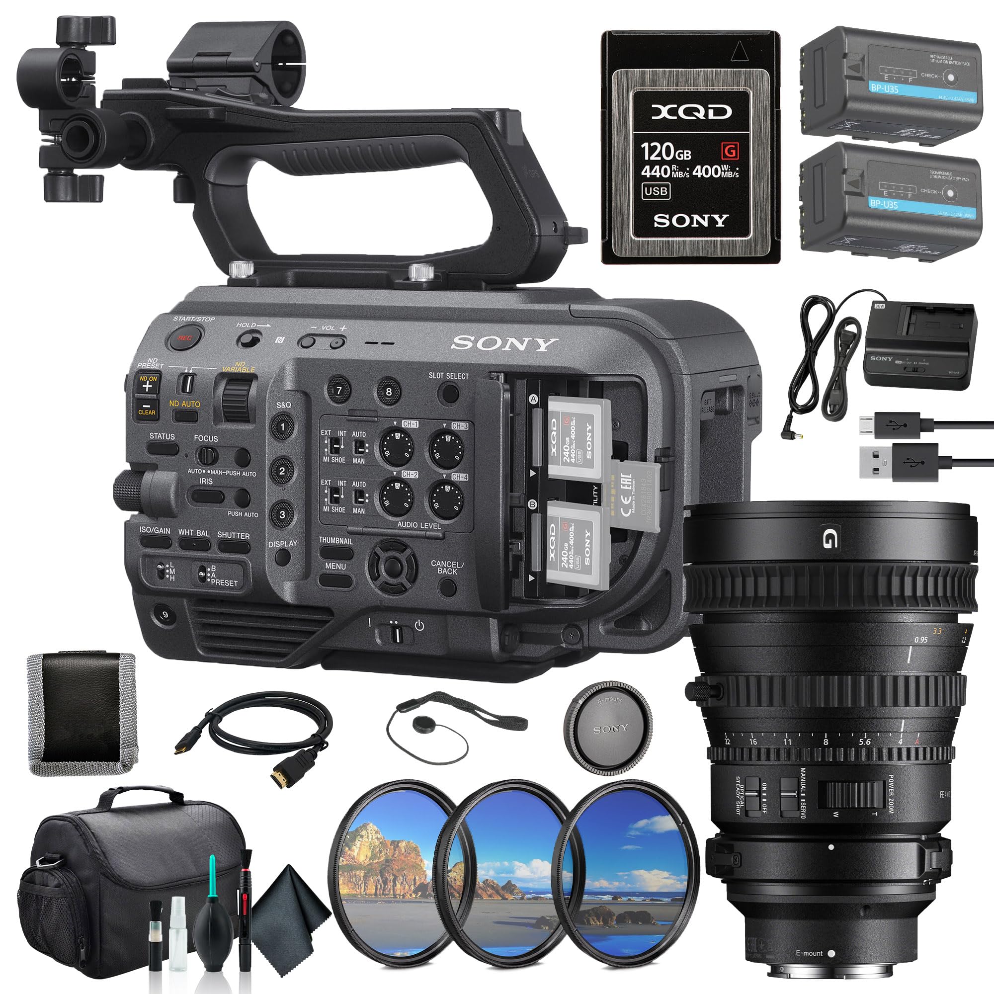 SONY - ★pug★ Amazon.com : Sony FX6 Full-Frame Cinema Camera (Body Only