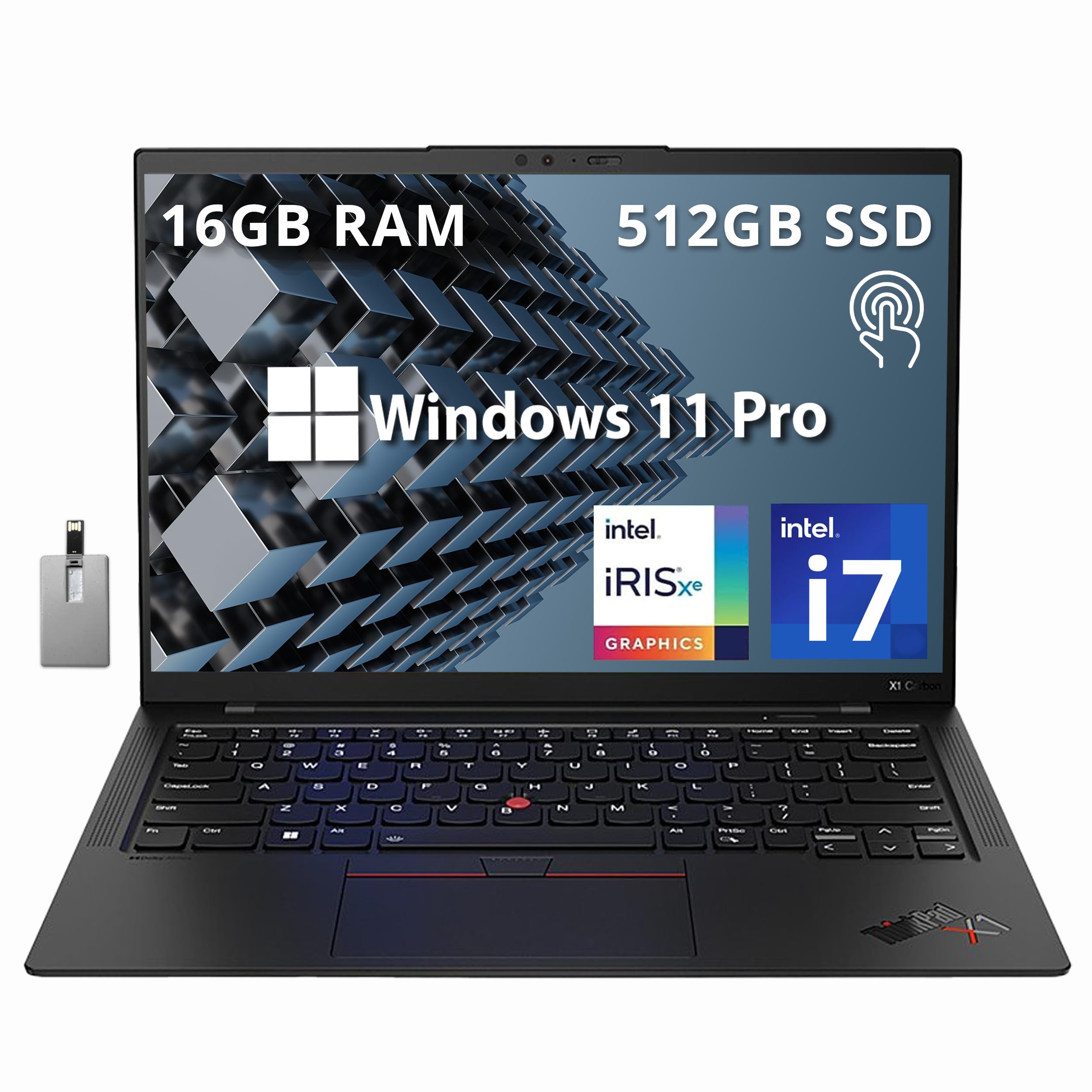 美品ThinkPad 【20】美品 Lenovo ThinkPad X1 Carbon Gen 8 Core i7 