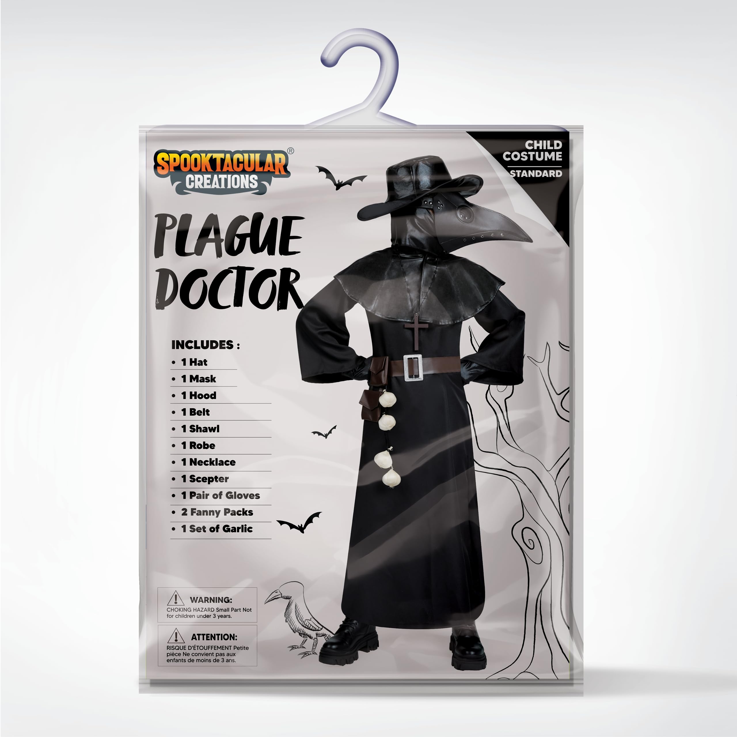 Amazon Disfraz Medico Della Peste Negra Traje Doctor De La Peste