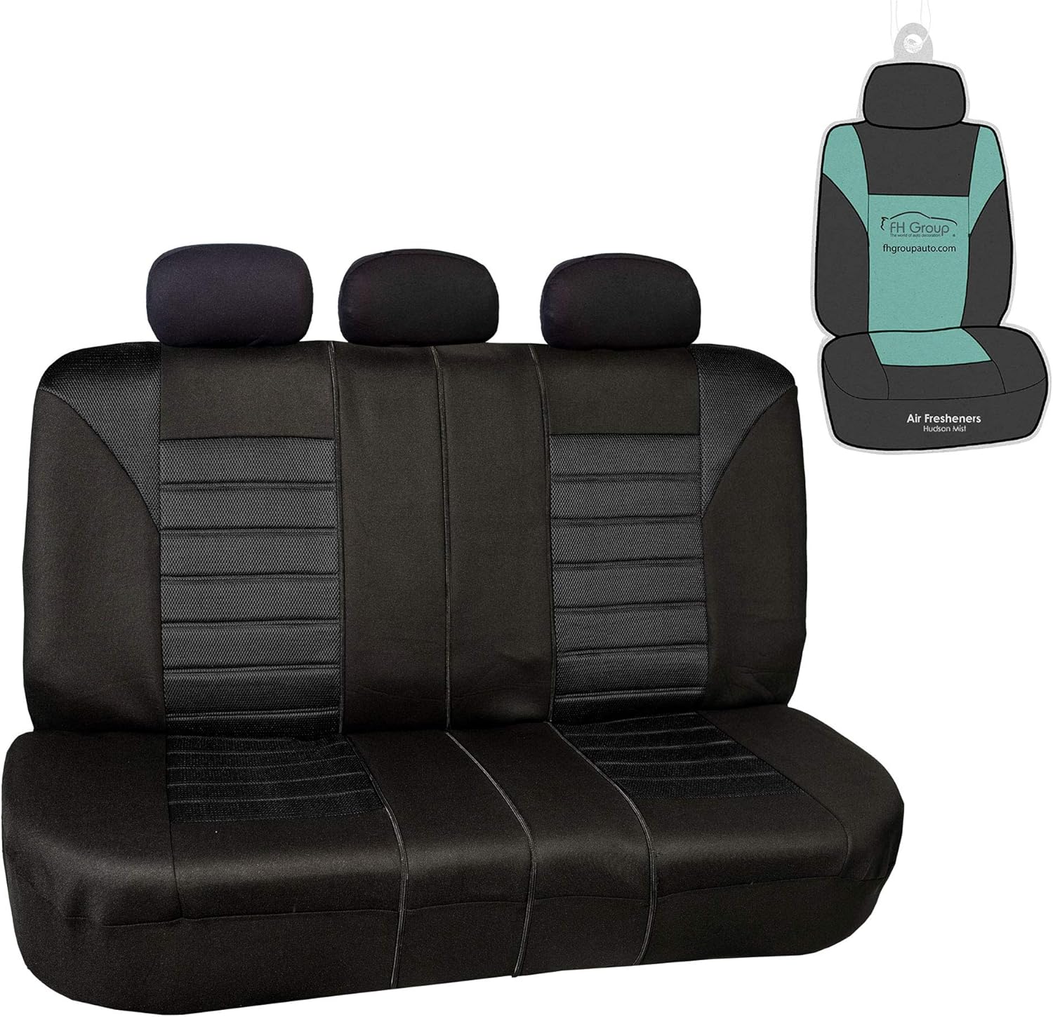 FH Group Car Seat Cover for Back Seat Premium 3D Air Mesh