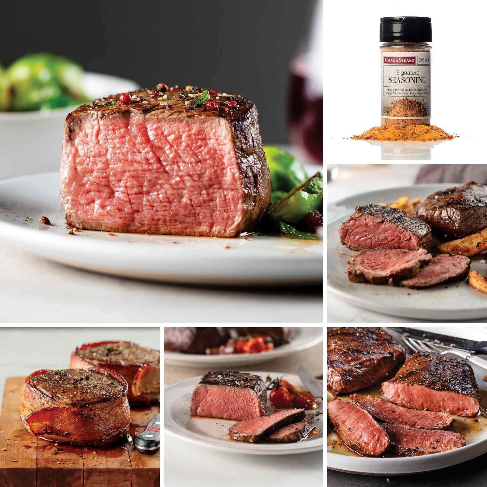 Buy Omaha Steaks Premium Steak Flight (Butcher's Cut Filet Mignons