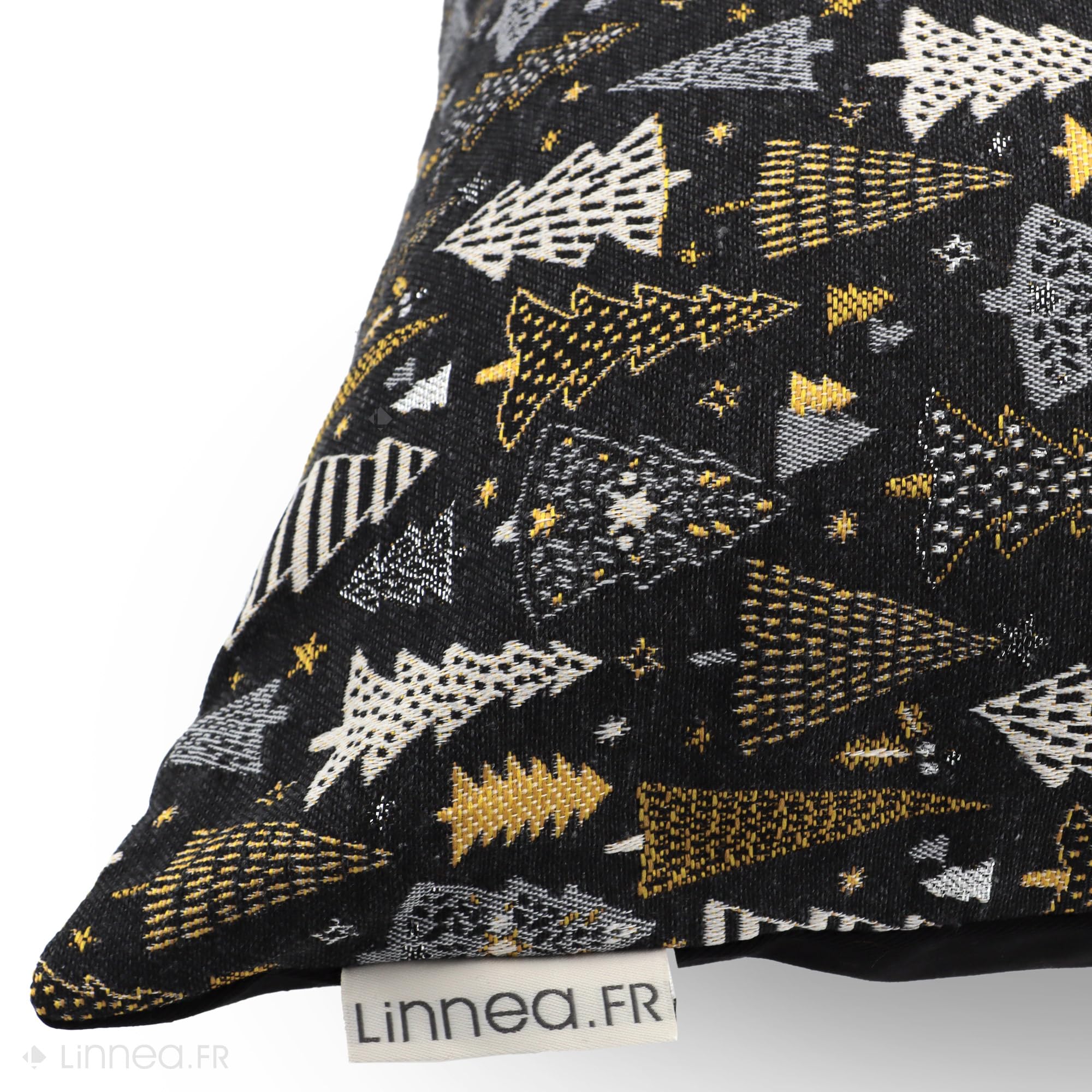 Linnea Funda de cojín de 70 x 70 cm, Decoracion, color gris